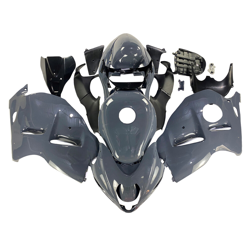 Cement Gray Plastic Fairings Kit for 1997-2007 Suzuki GSXR1300 Hayabusa Bodywork