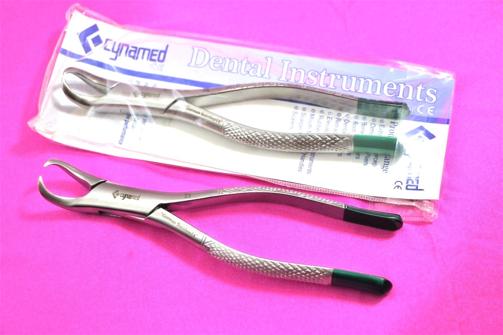 HEAVY DUTY PREMIUM GERMAN DENTAL EXTRACTING EXTRACTION FORCEP # 23-DENTAL