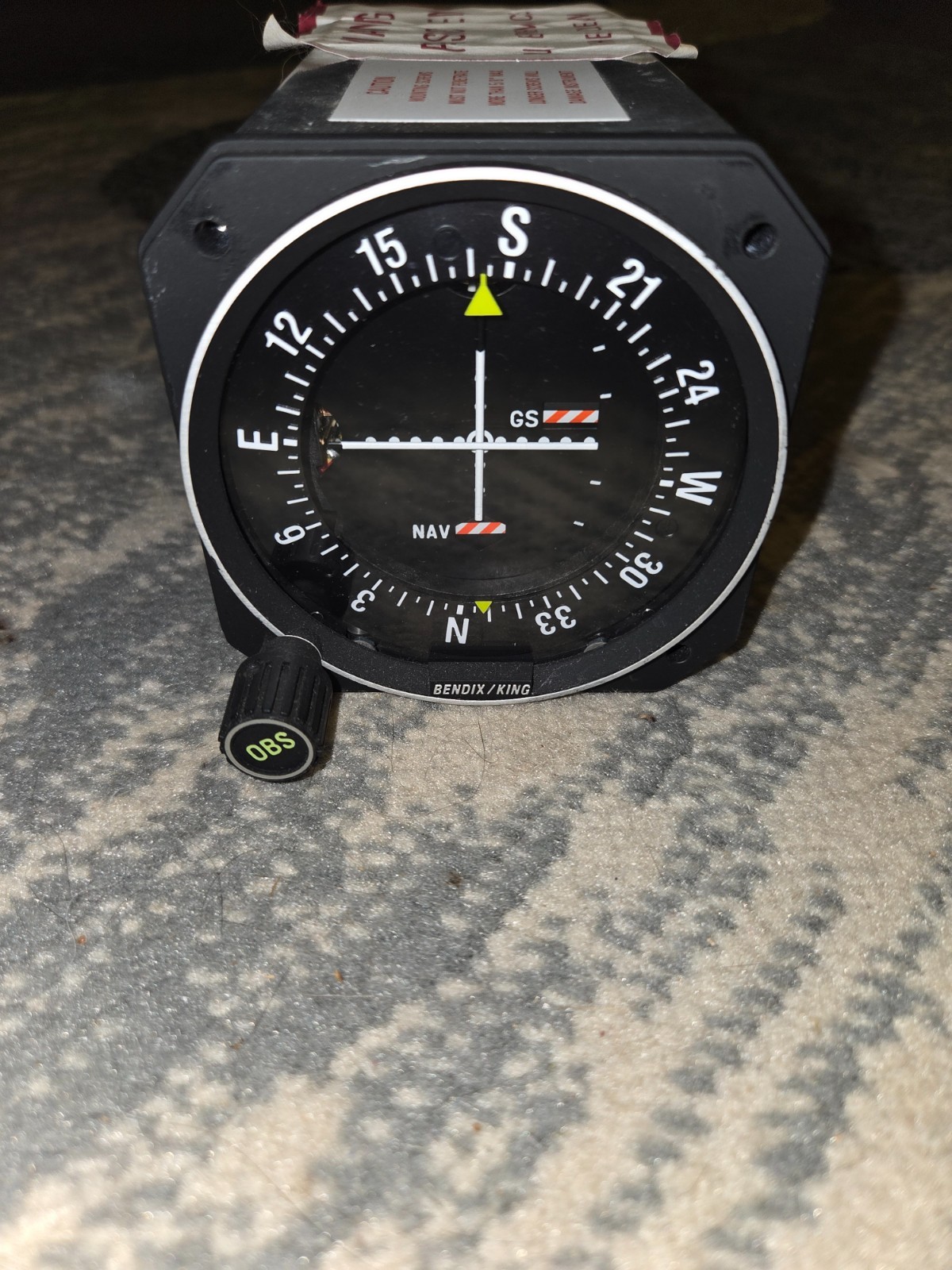 Bendix/King KI209 VOR/Glideslope indicator