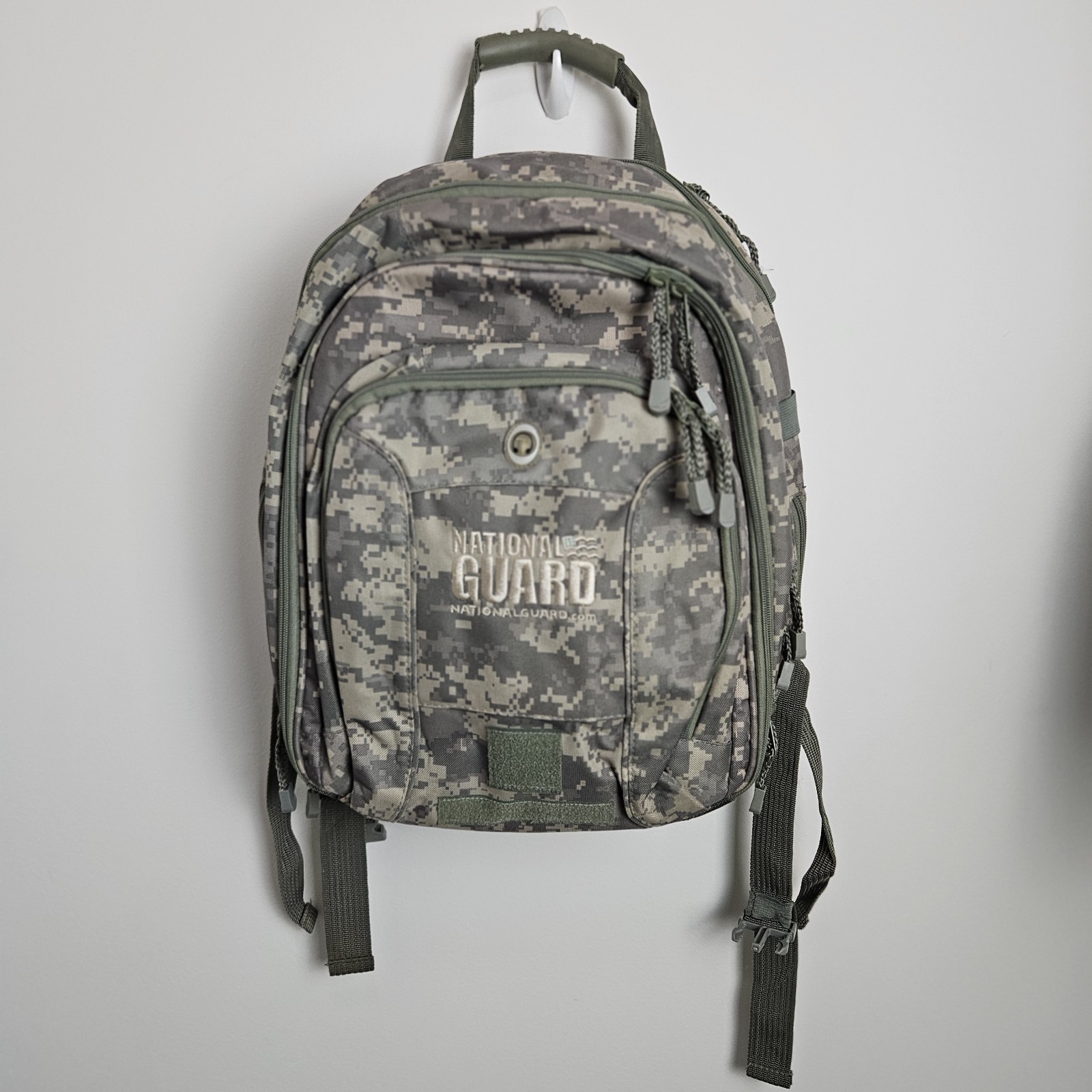 National Guard Tactical Camo Back Pack Camping Hiking Bag Multi Pocket Tactical