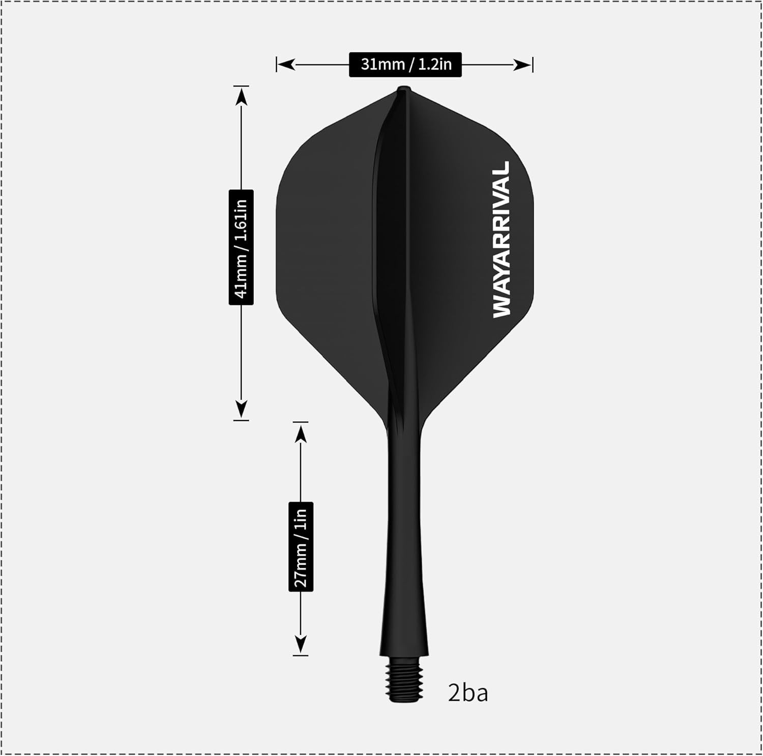 Unbreakable Integrated Dart Flights in 3 Pack - Effortless Setup, Stable Flight