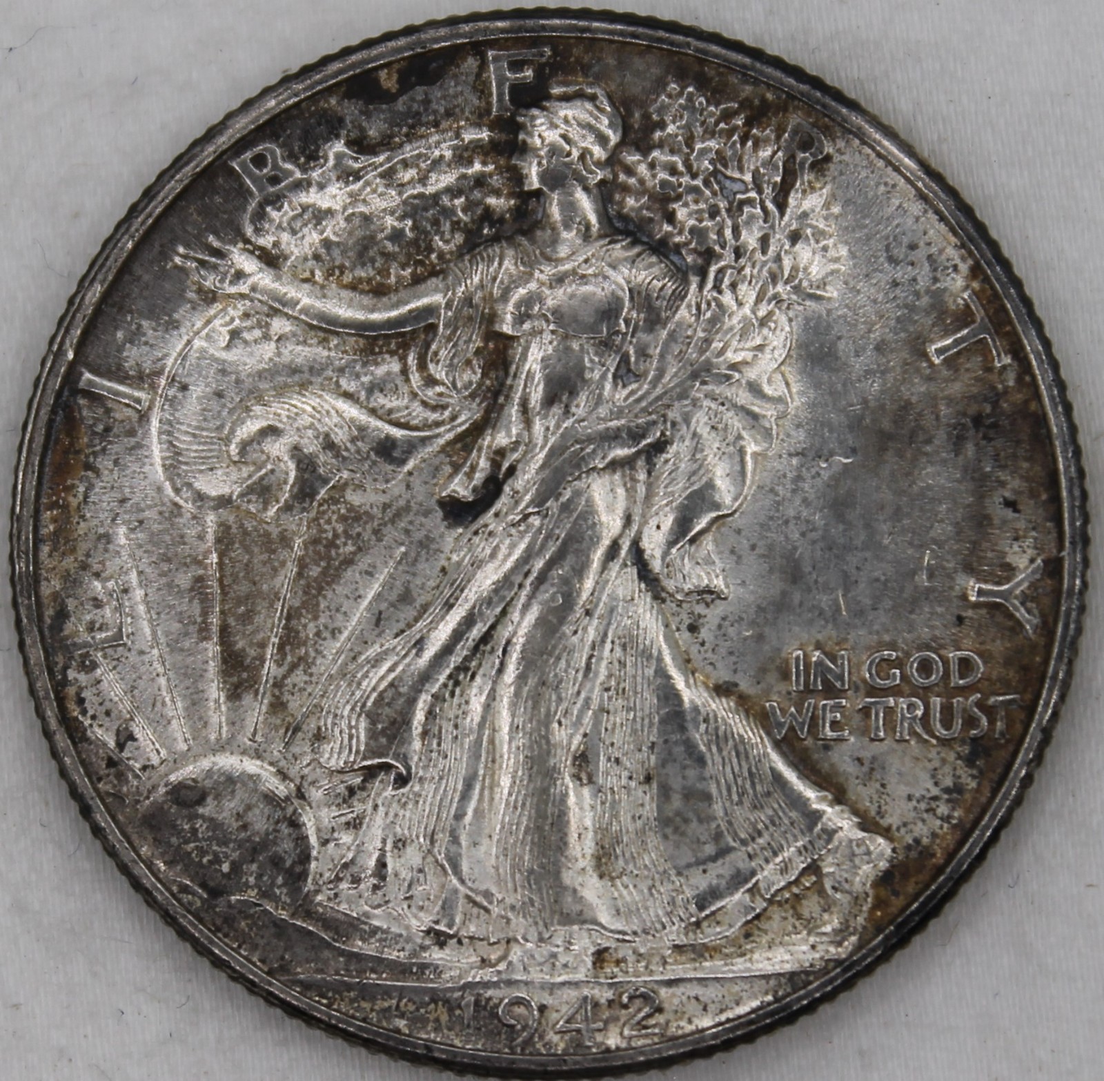 1942 Walking Liberty Half Dollar Uncirculated
