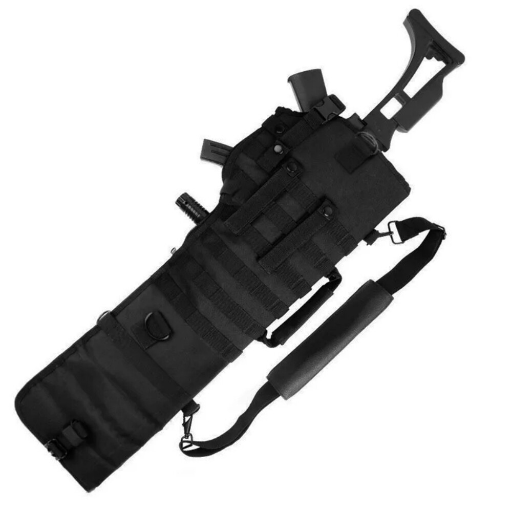 Waterproof 28" Backpack Tactical Carbine Rifle Bag Gun Carry Case For Hunting