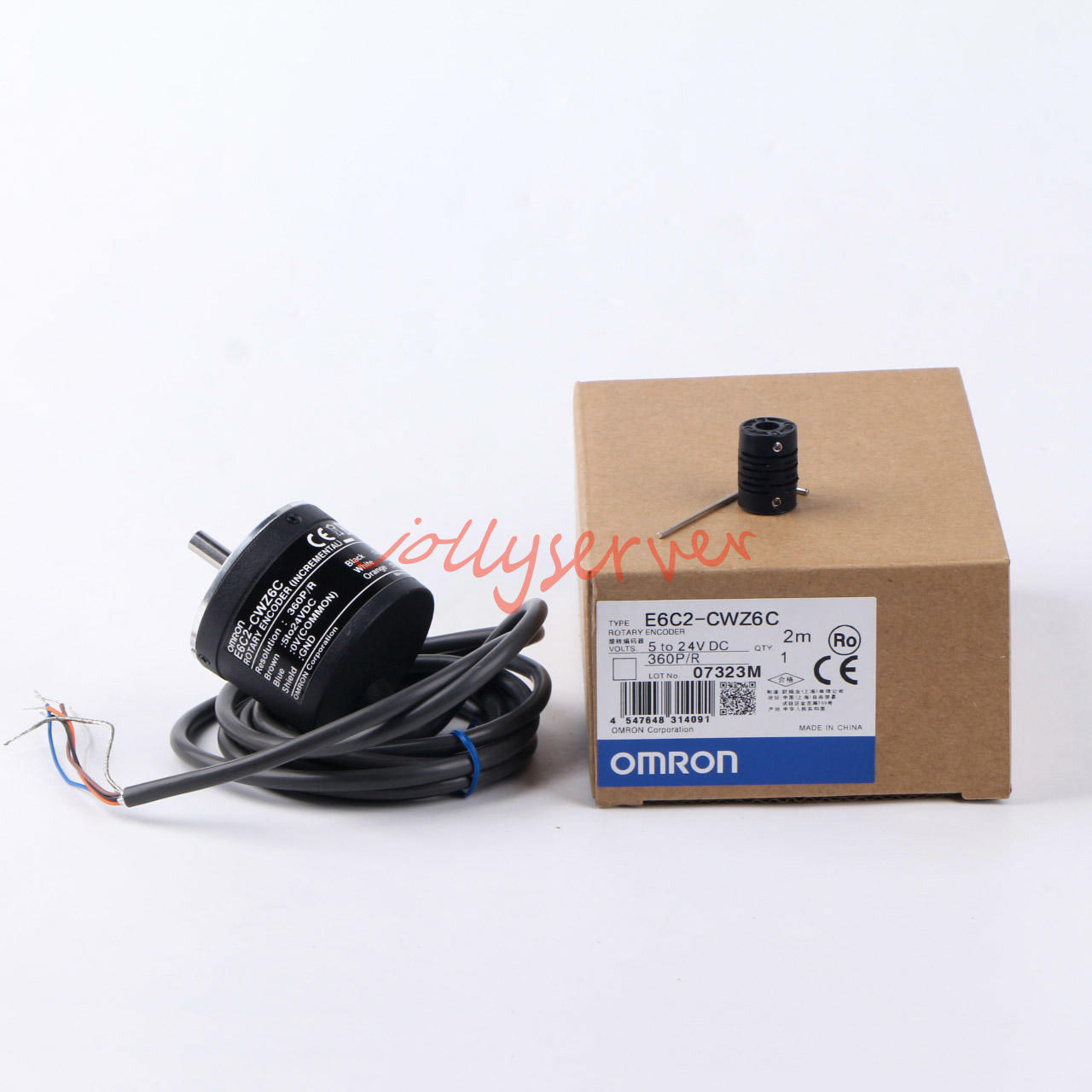 1PCS New Omron Rotary Encoder E6C2-CWZ6C 360P/R-