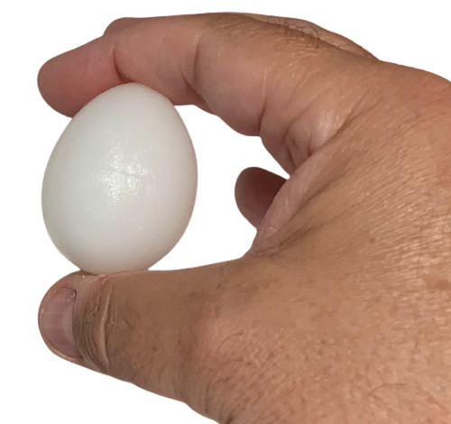 EGGS FROM MOUTH PRODUCTION Out of Magic Trick Appearing Solid Comedy Set Plastic
