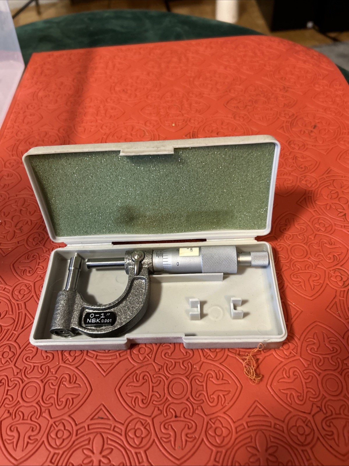 NSK 0-1” Tube Micrometer Carbide Faces (Y6)