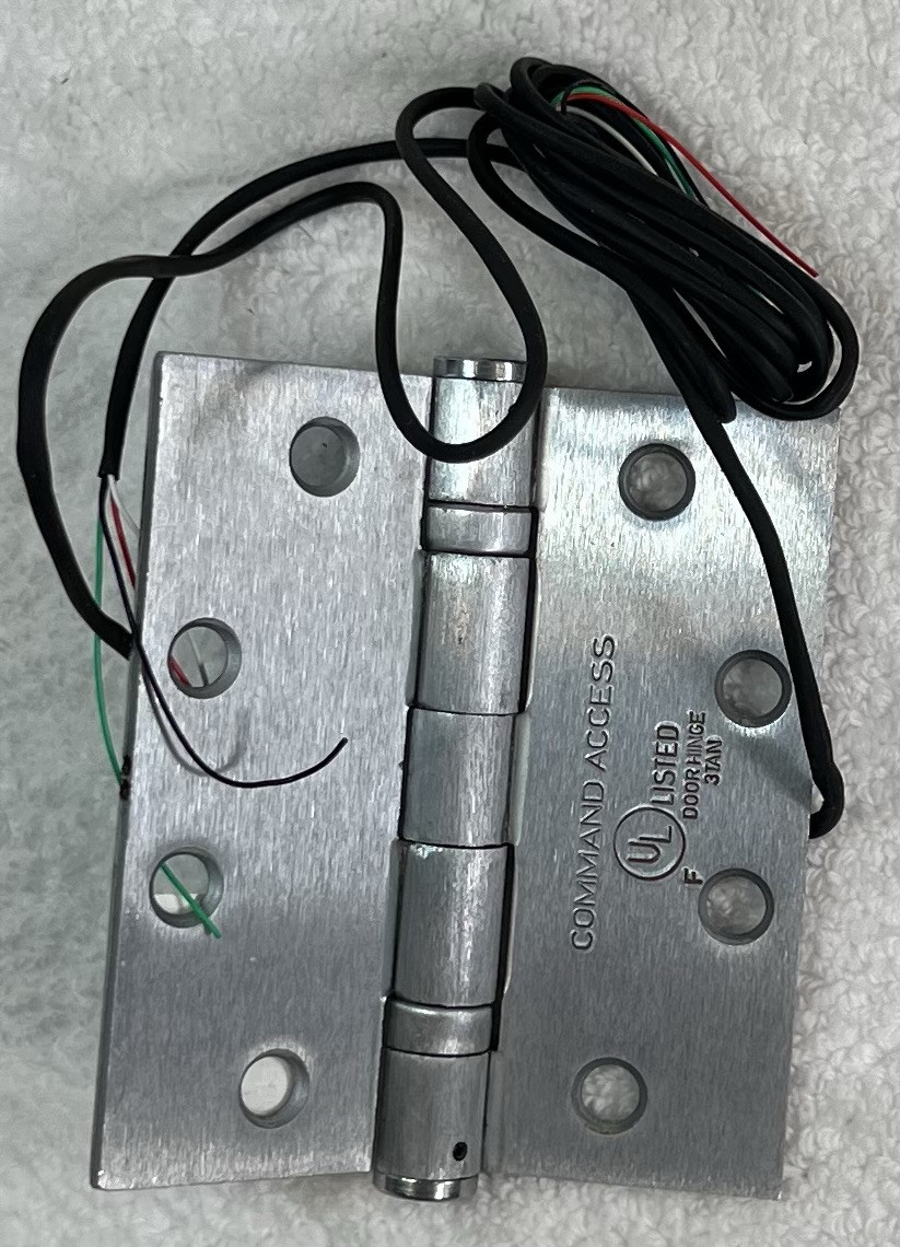 COMMAND ACCESS 71008 Electric Transfer Hinge 4.5X4 626 CH-BB79 26AWG 4FT
