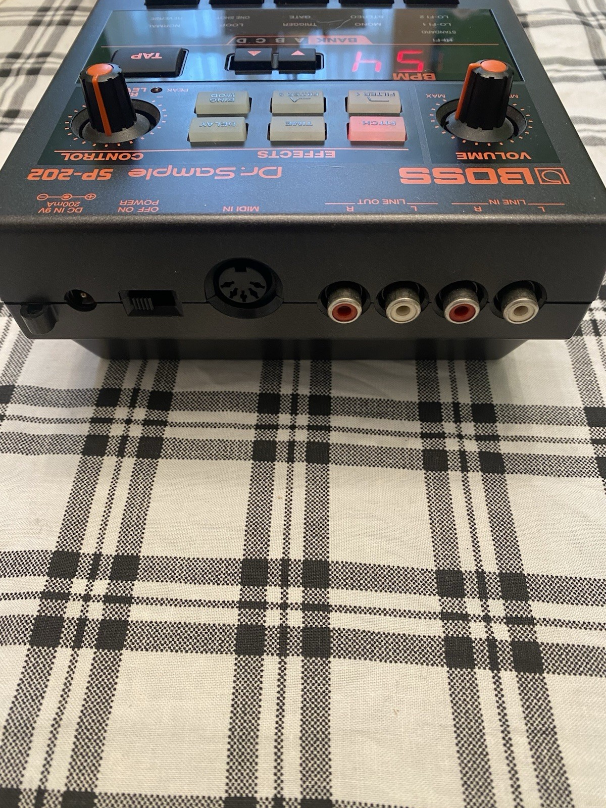 Boss Dr. Sample SP-202 Vintage Sampler Lo-Fi Drum & Vocal Sampling Made In Japan