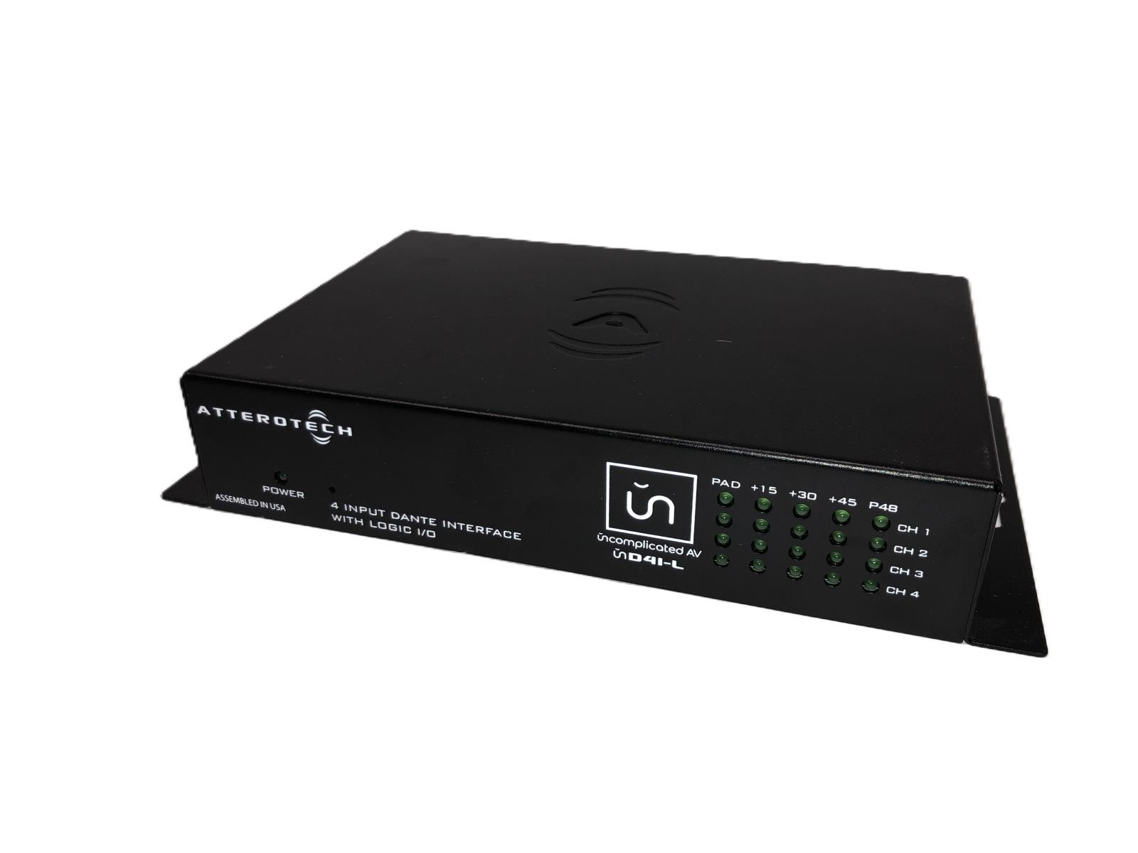 Attero Tech unD4I-L 4-Input Dante Interface - VGC