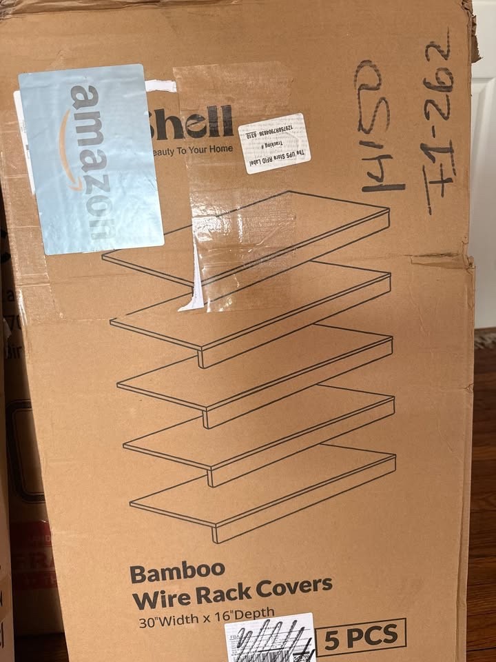 Bamboo Shelves