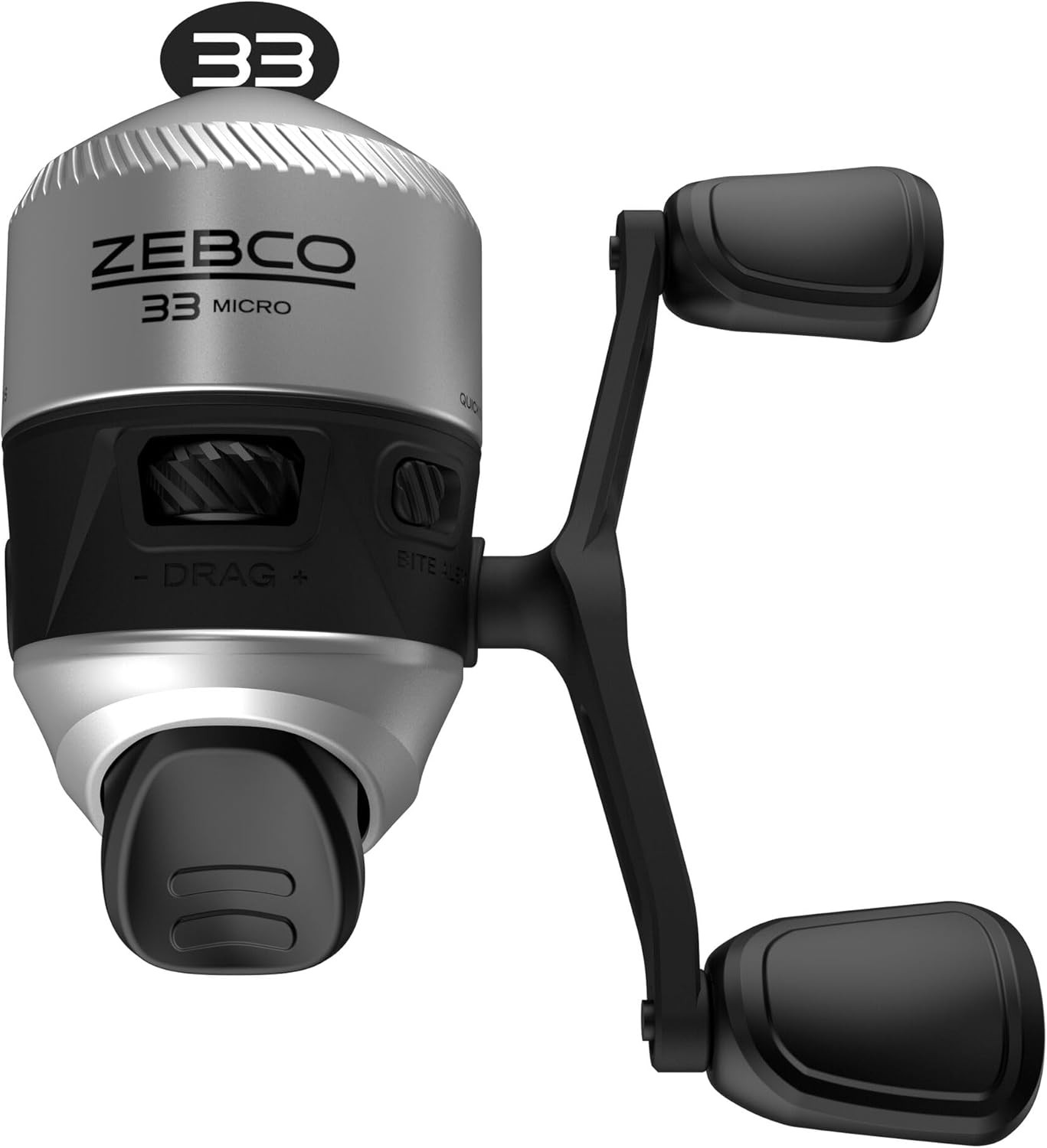 Zebco 33 Spincast Fishing Reel, Changeable Right or Left-Hand 1, Multi