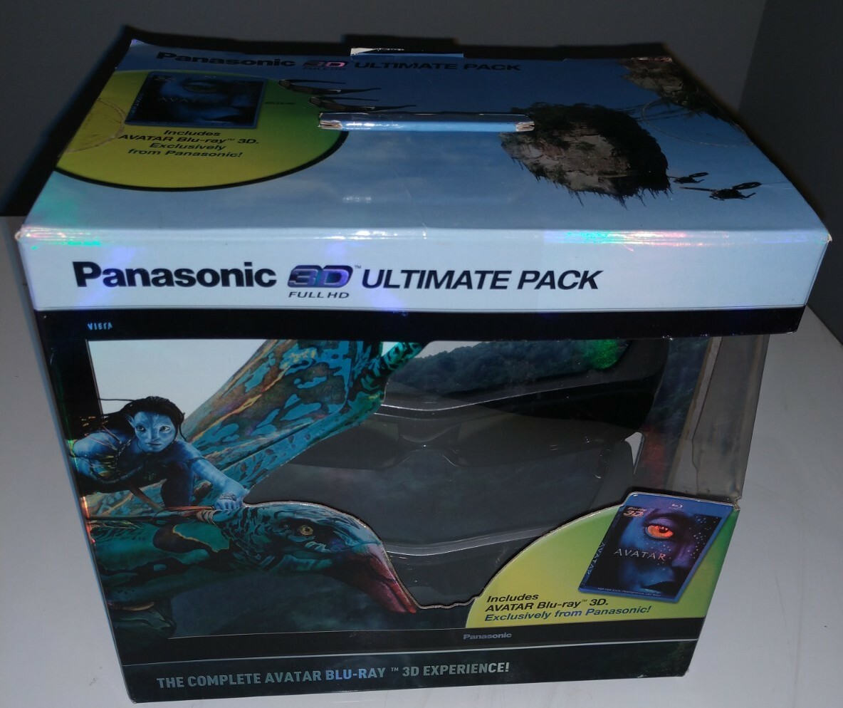 Panasonic TY-EW3D2MMK2 3D Ultimate Pack (Avatar 3D + 2 Rechargeable Glasses)