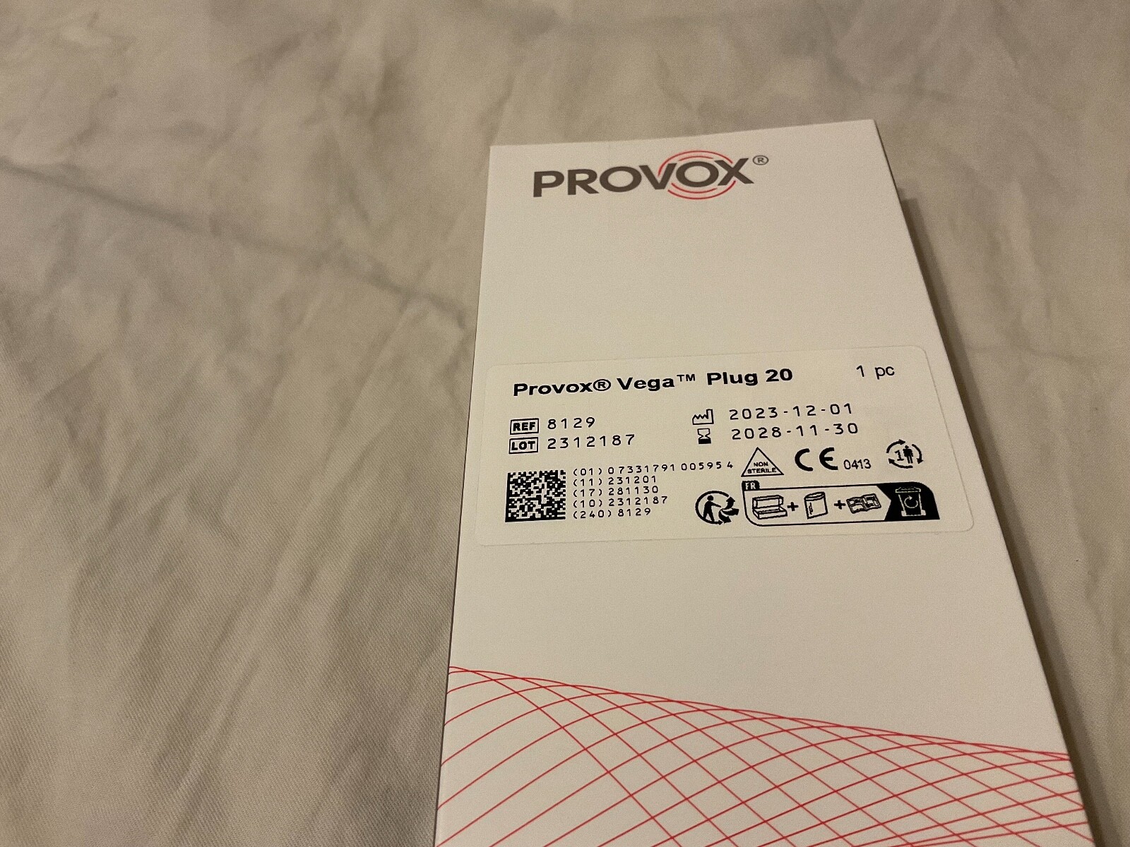 Atos Provox VEGA PLUG 20 REF 8129 FAST SHIP!!