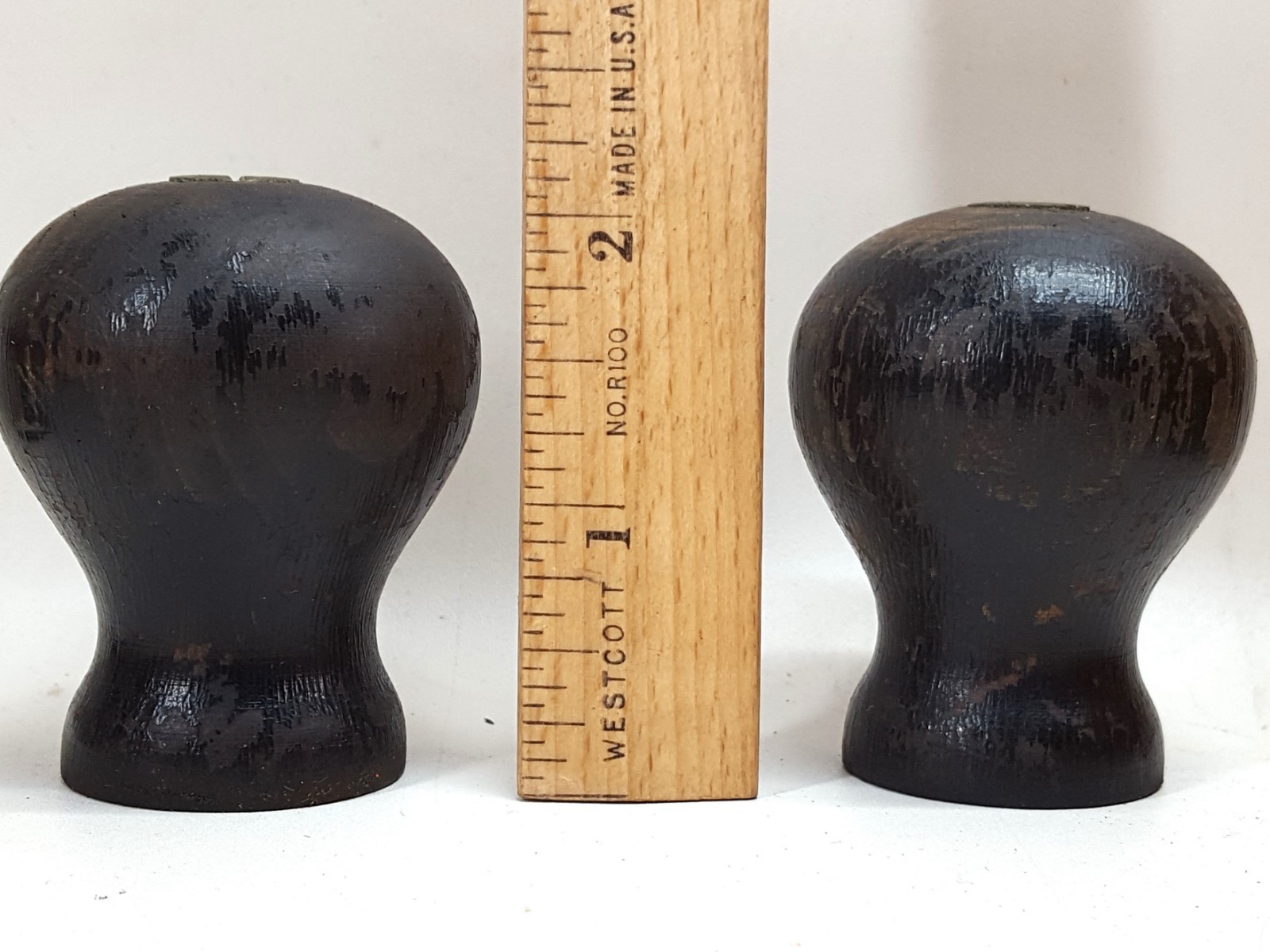 5562 Stanley No. 71 & 71 1/2; Knobs, Factory Finished Black