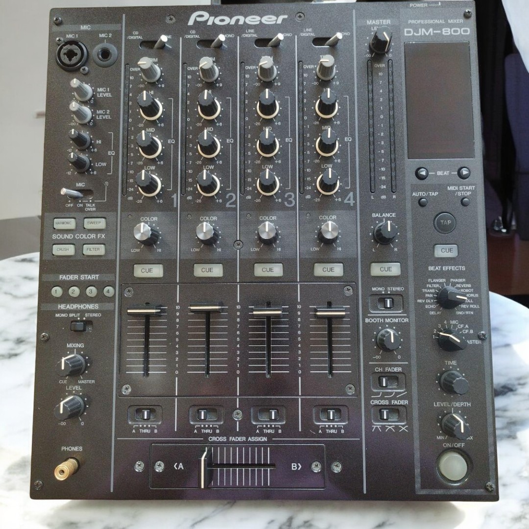Pioneer DJ DJM-800 4-Channel High-End Pro Mixer Effects Used Working Japan