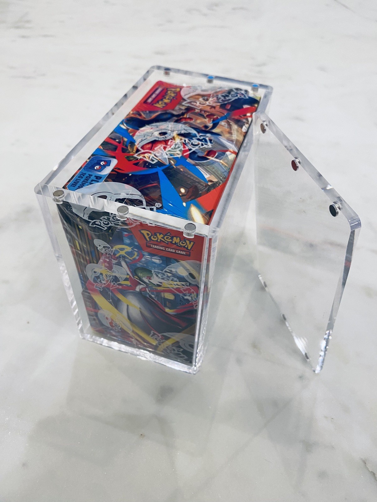 Pokemon Booster Box BB Acrylic Display Case Magnetic Lid UV Protection Premium