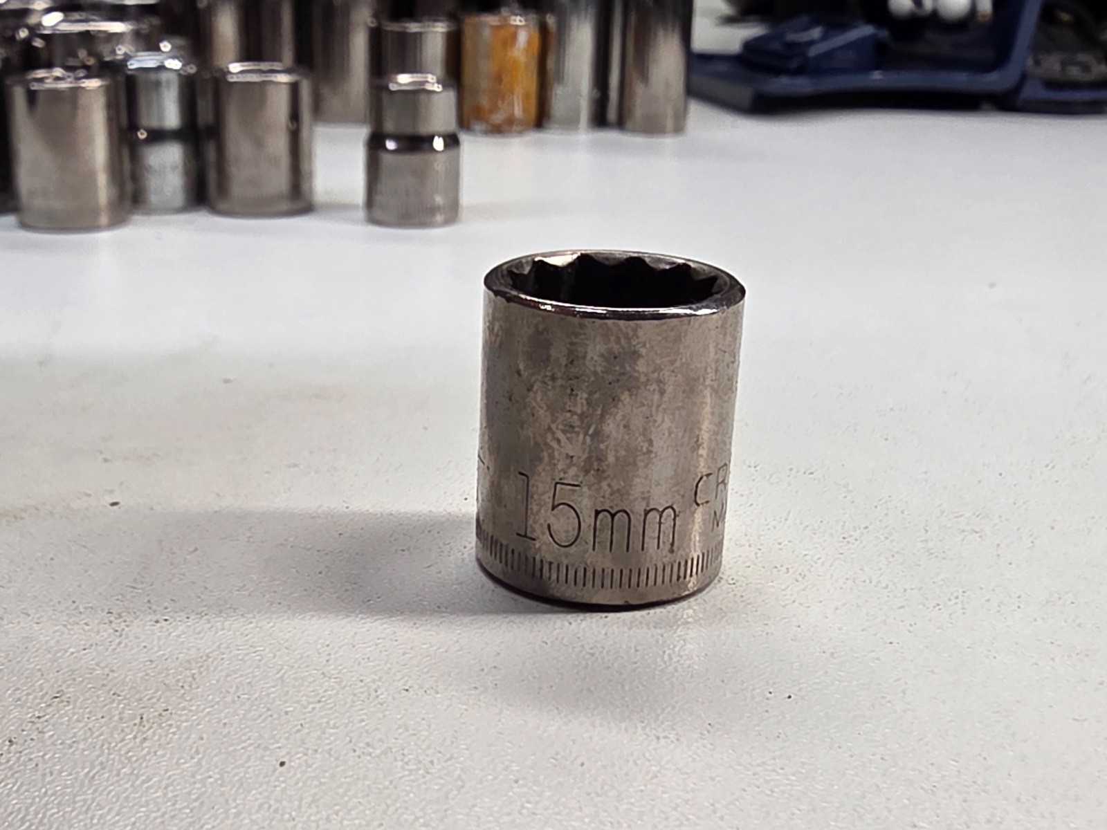 Craftsman 15mm x 3/8" Drive 12 Point Socket 44306 Inverted G2