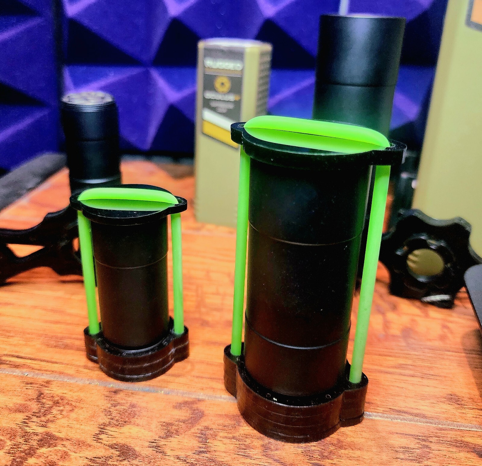Rugged Obsidian 9 45 Supressor Tube, Thread And Baffle Protector Fits In Case