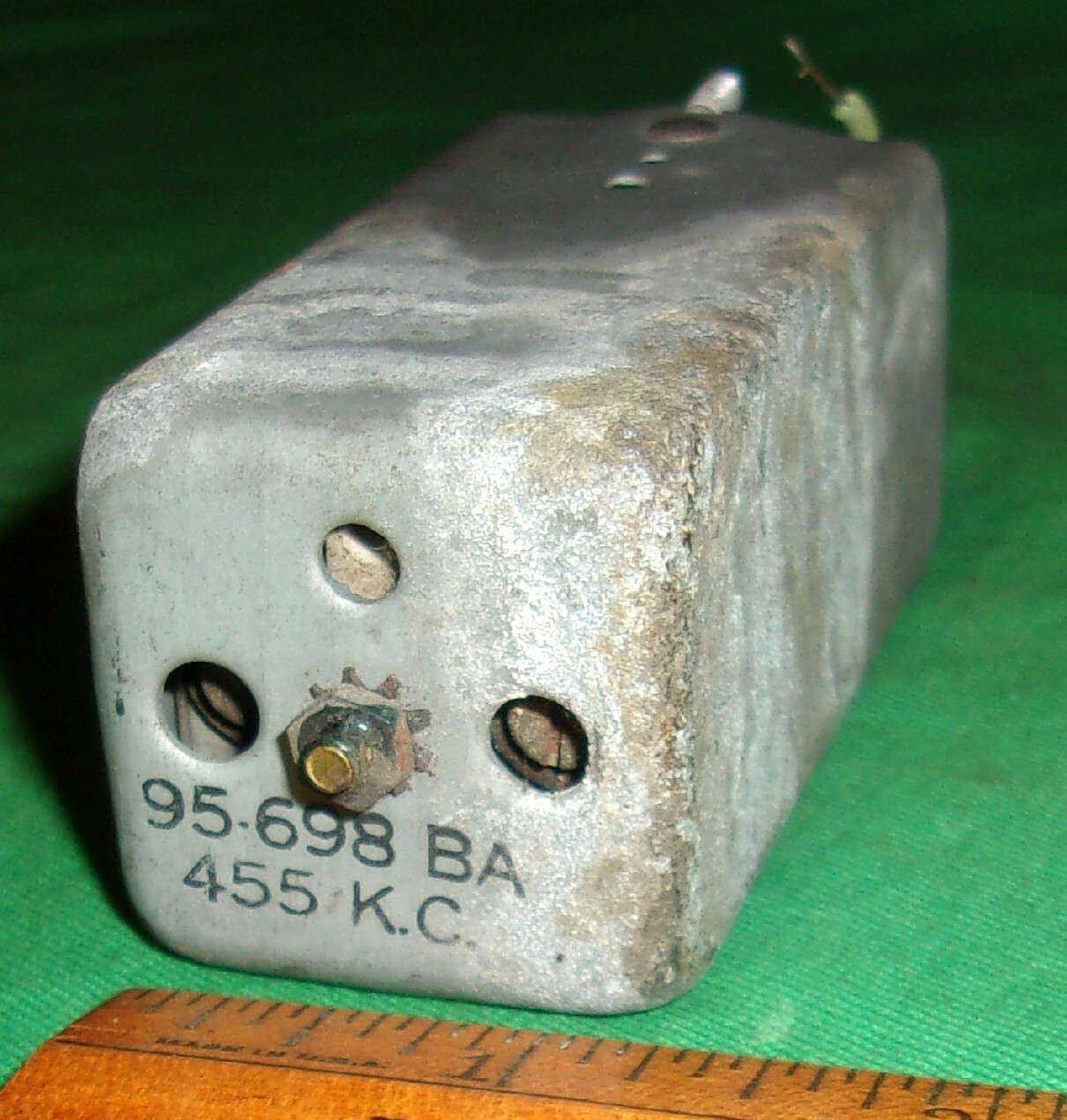 Zenith 95-698BA IF Transformer 455KC Good Windings! 1930's