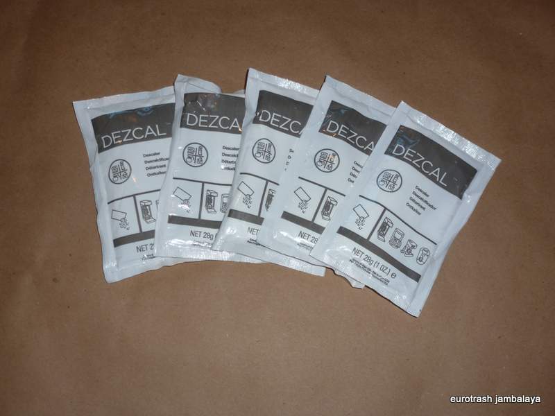 Urnex DEZCAL Coffee Maker & Espresso Descaler 5 packages Delonghi Cuisinart