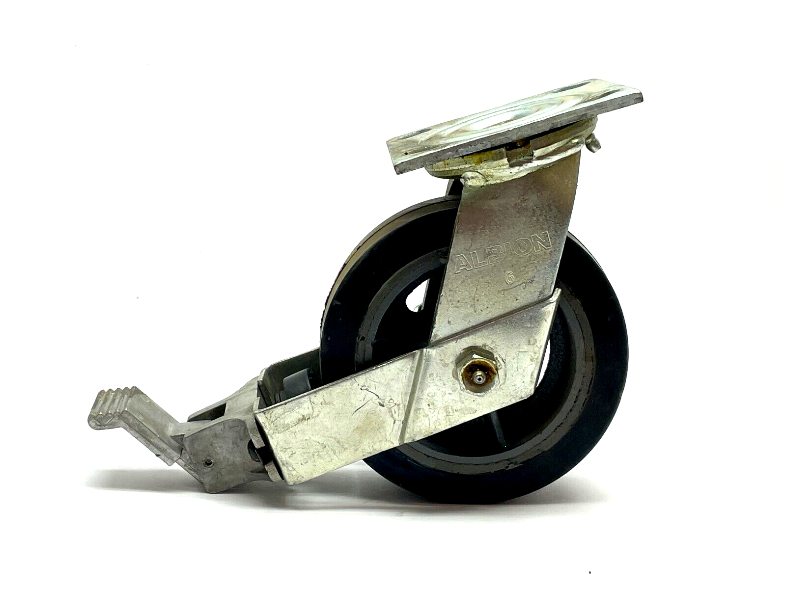 Albion 6" Diameter Caster w/ Face Brake