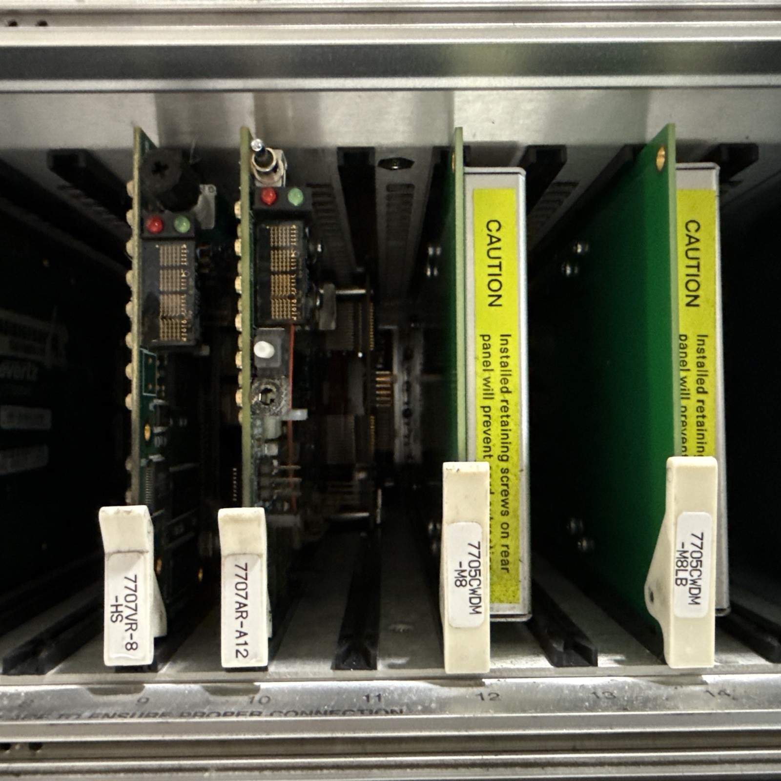 Evertz 7800FR Multi frame Production With Cards