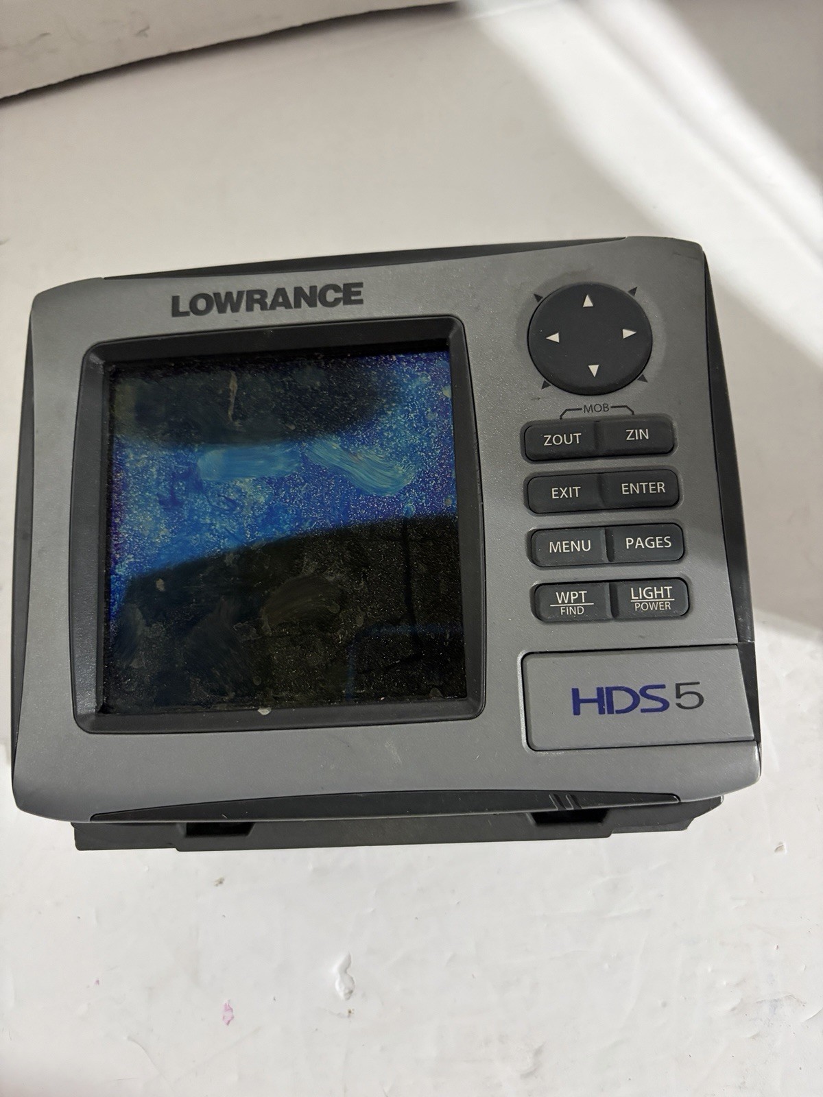 LOWRANCE HDS5 Fish Depth Finder Parts Repair Won’t Go Past Loading Screen