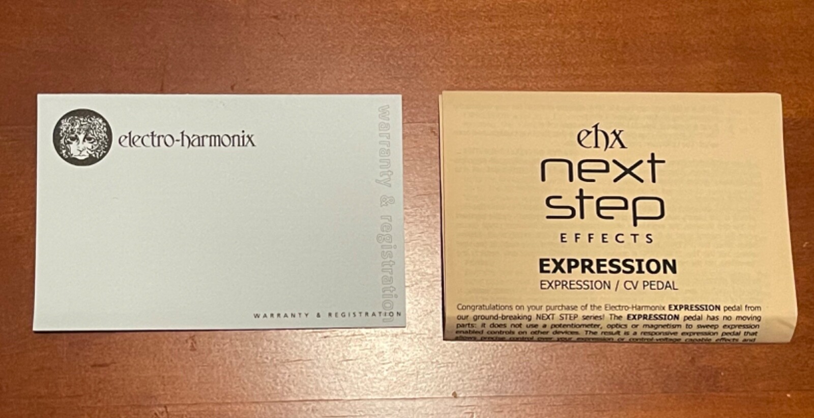 EHX Electro Harmonix - next step expression W/ original box & printed manual