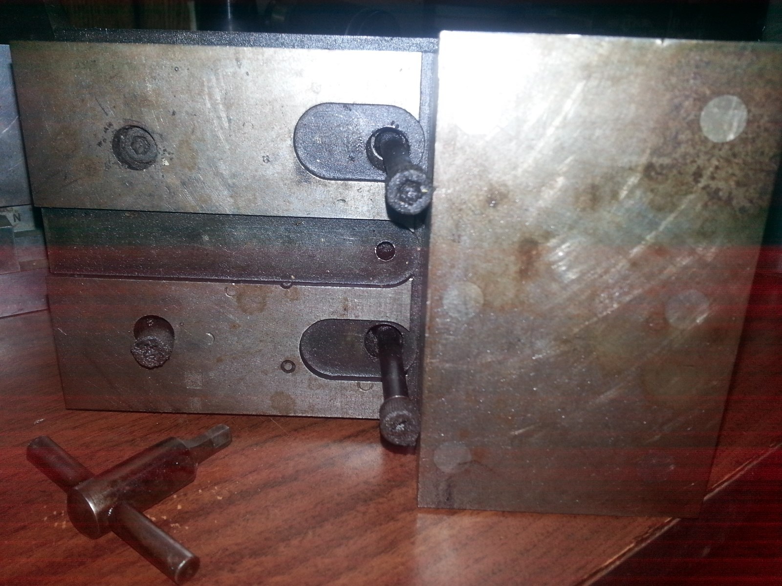 Eclipse Sheffield England Toolmakers Magnetic Grinding Vise CHARMILLES EDM VICE