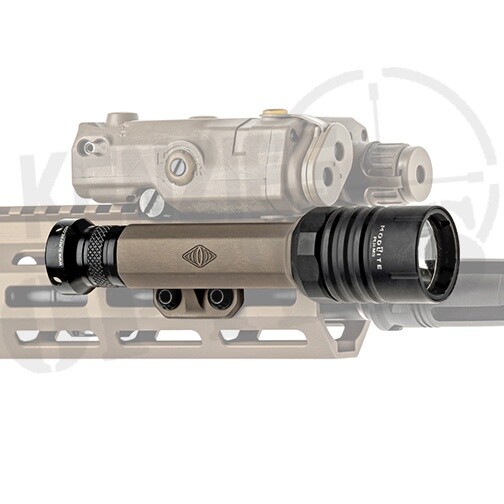 Reptilia Torch 18650 MLOK Light Body Tobacco Finish Left Side 100-083