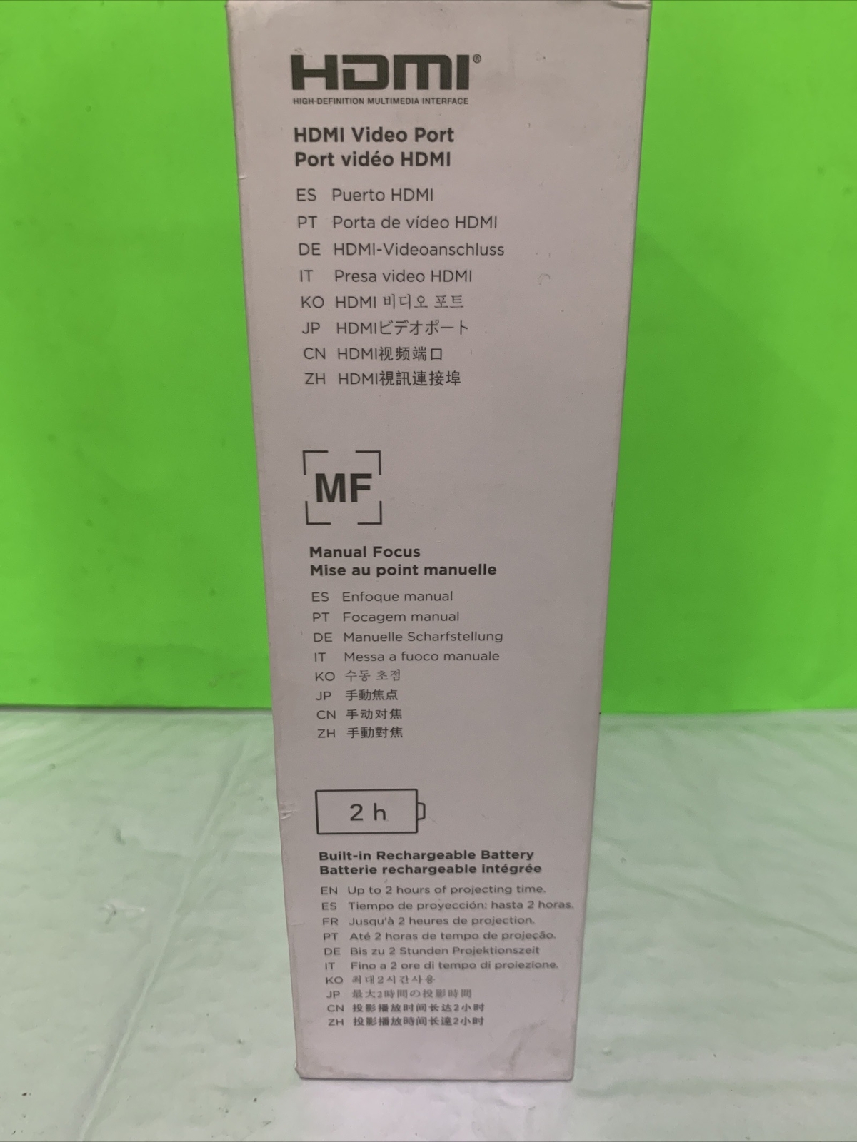 Miroir Micro Projector M75 Open Box