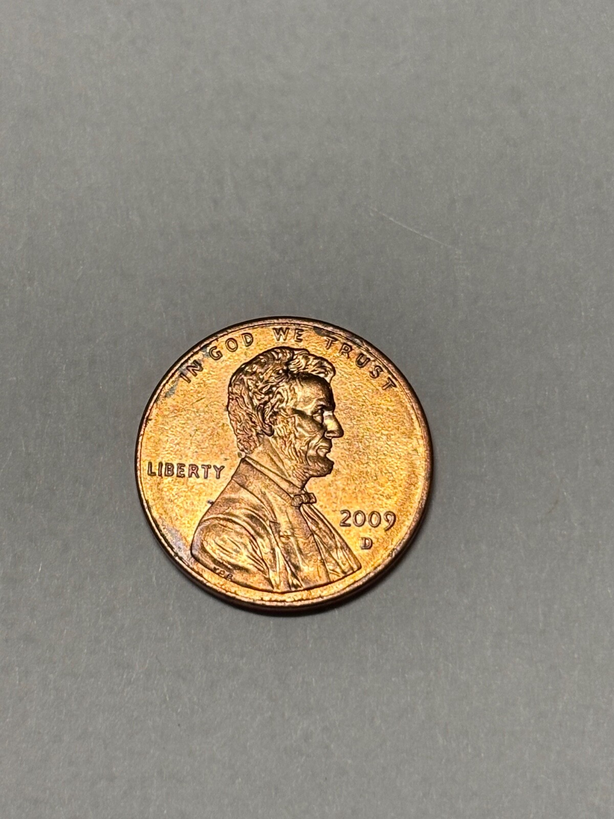 2009 D Lincoln Log Cabin Cent Copper Penny See Pics E888