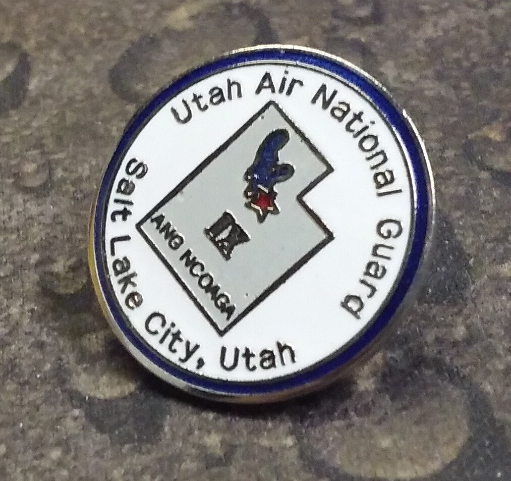 Utah Air National Guard pin badge Salt Lake City Utah