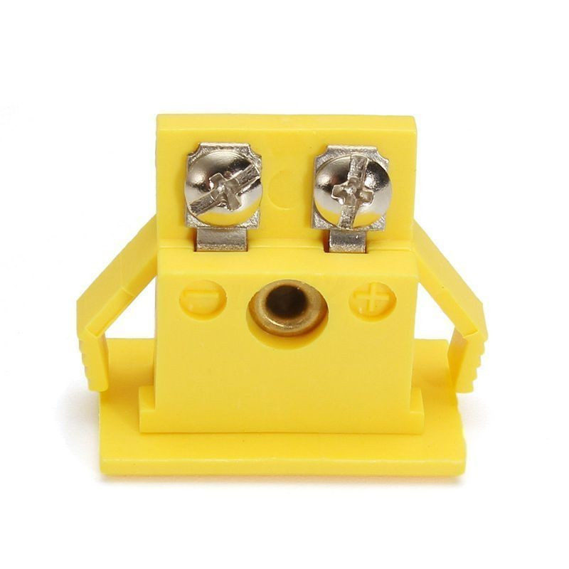 New Panel Mount K-type Thermocouple Miniature Mini Jack Socket Connector Yellow