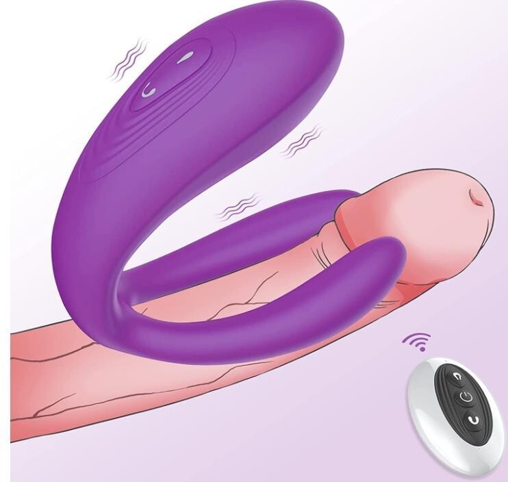 Couples Anal-Clit-Dual-Rabbit-Vibrator-G-Spot-Dildo-Adult Sex Toy Massager Women