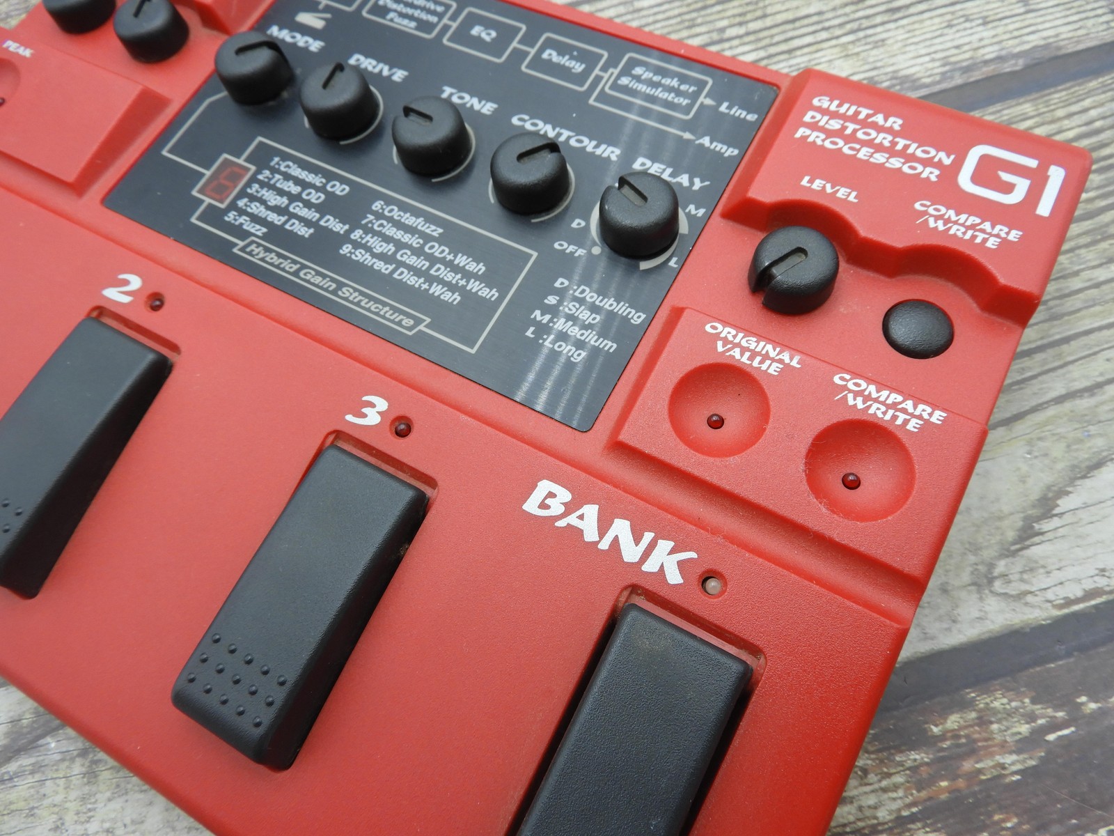 Korg ToneWorks G1 guitar effects distortion processor used from japan