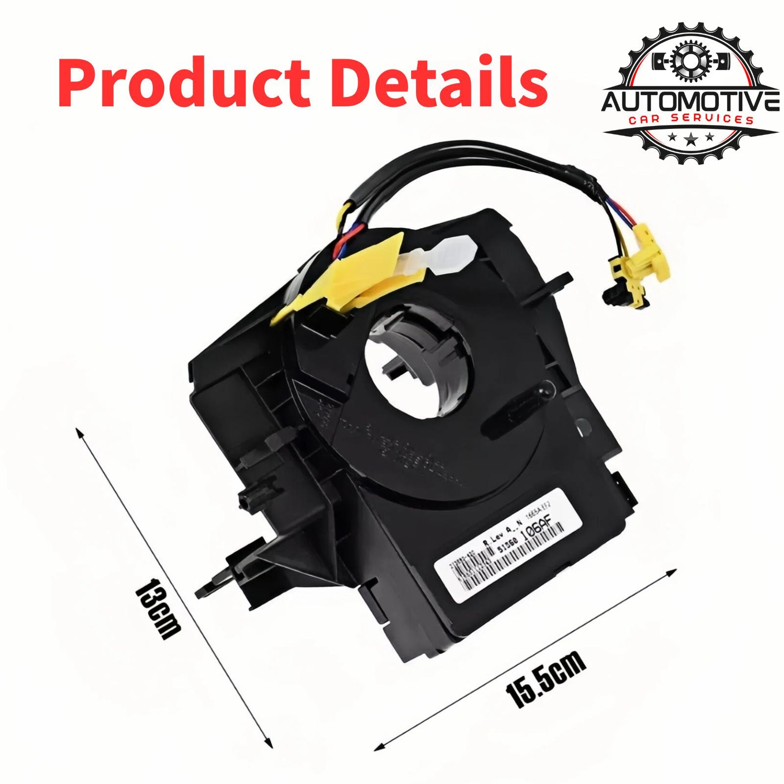 Clock Spring With Angle Sensor Steering for Jeep Wrangler JK 2007-2018