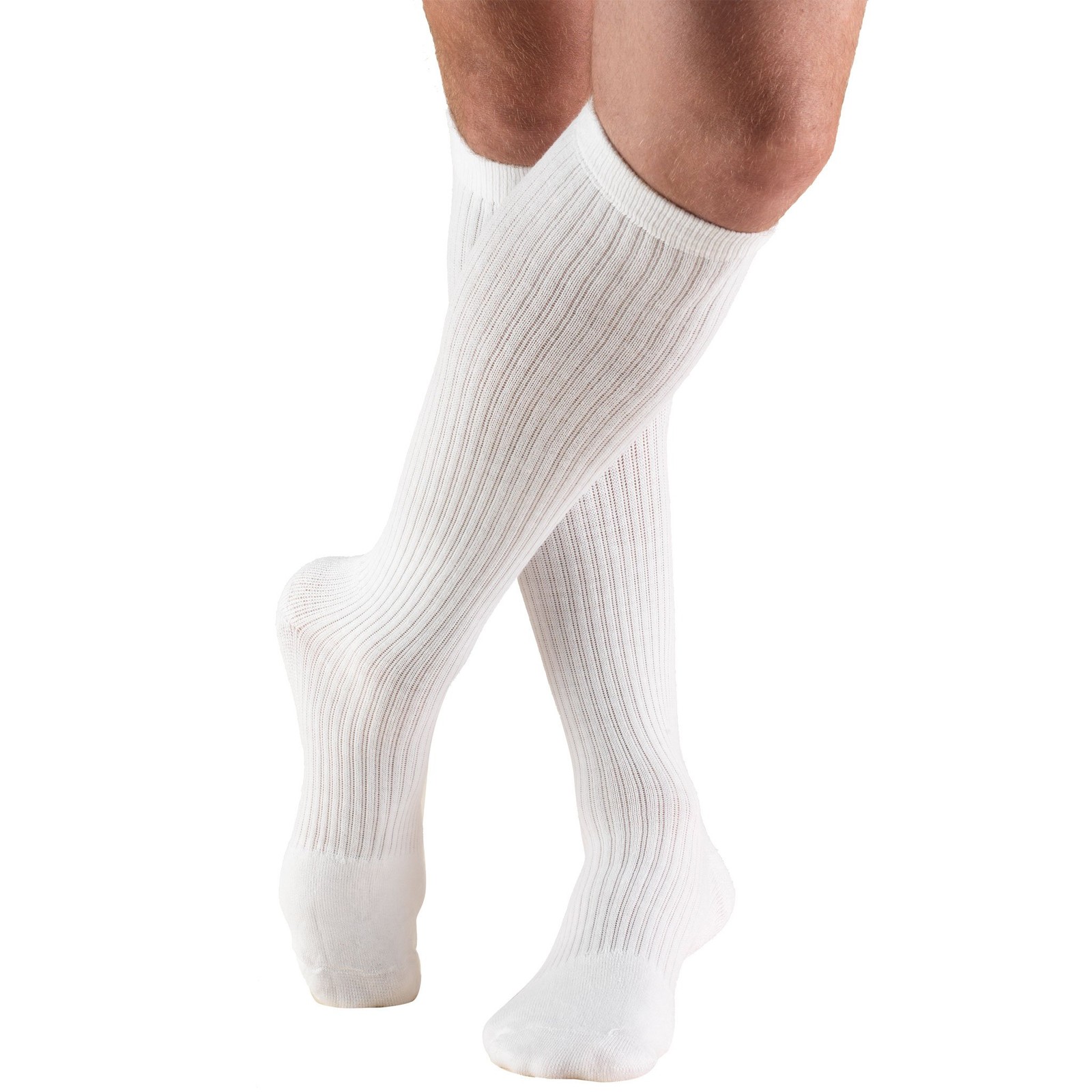Truform Leg Health 15-20 mmHg Men's Atheletic Socks Knee High Over Calf
