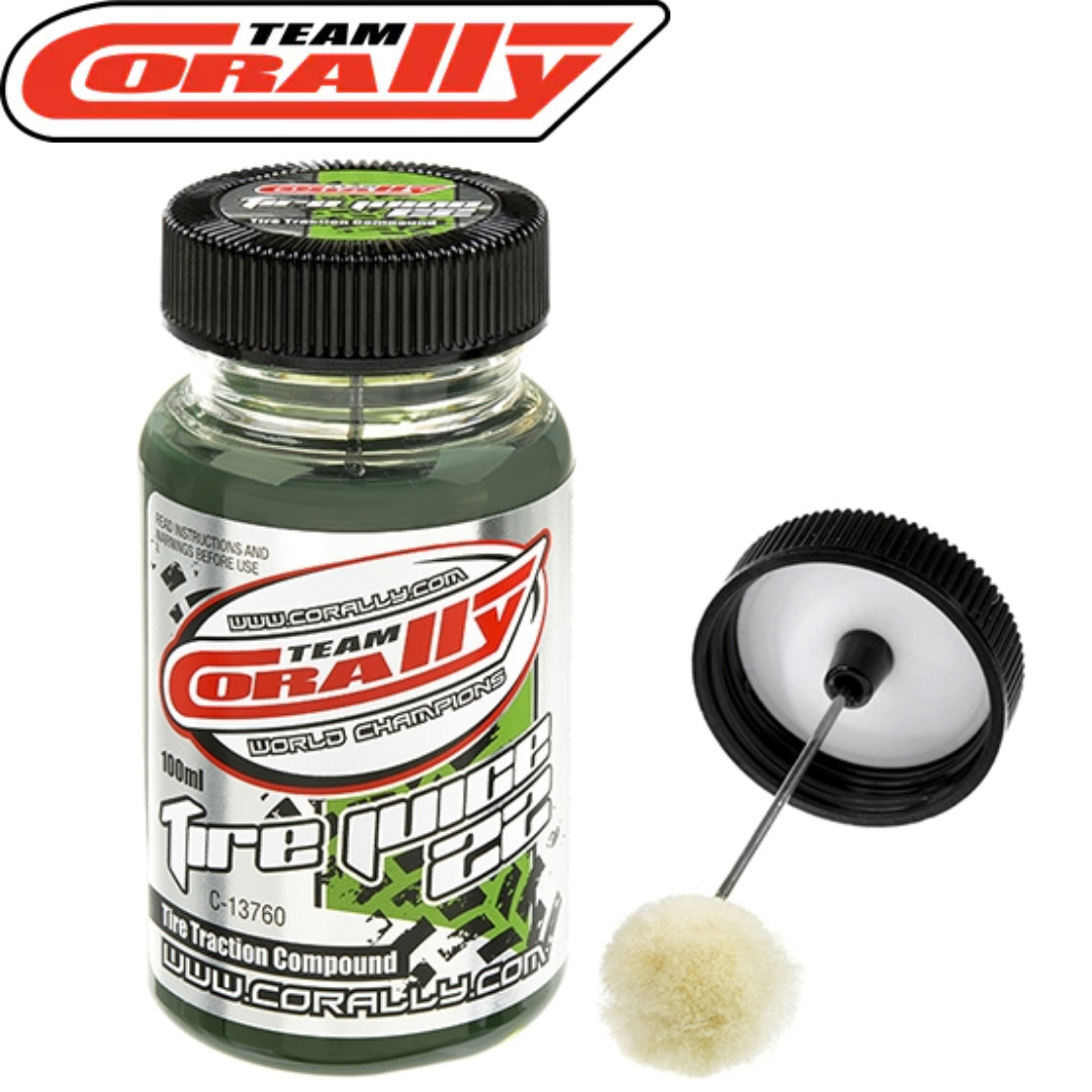 Team Corally Tire Juice 22 Green Asphalt / Rubber Prep Sauce RC Car Truck