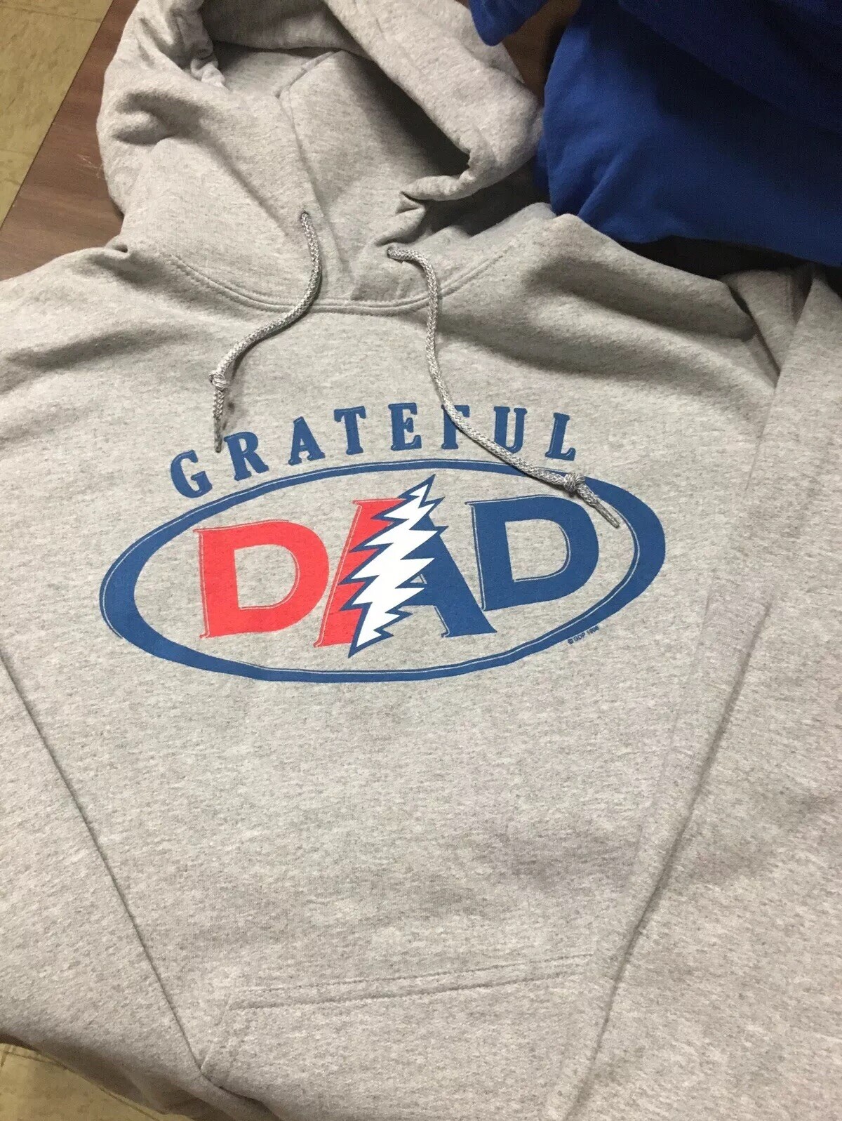 Grateful Dead Grateful Dad Hoodie size MEDIUM Father's Day or Bday sweatshirt