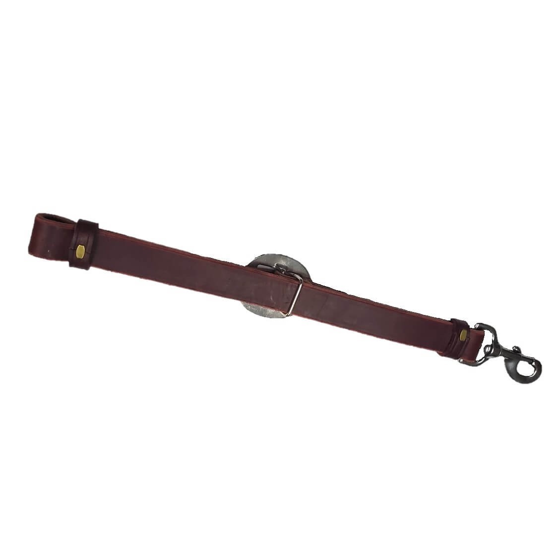 New 1" wide latigo leather western cinch girth connector strap