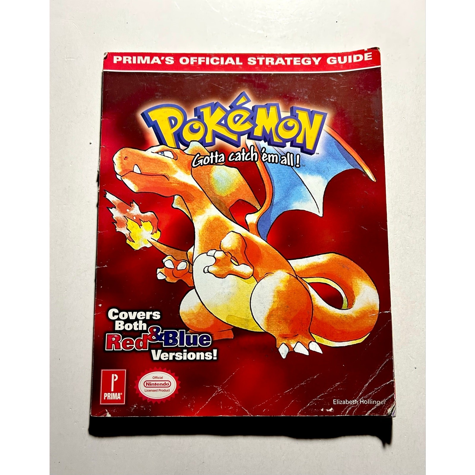 POKEMON: PRIMA'S OFFICIAL STRATEGY GUIDE Red & Blue Versions 1998 Gameboy🔥