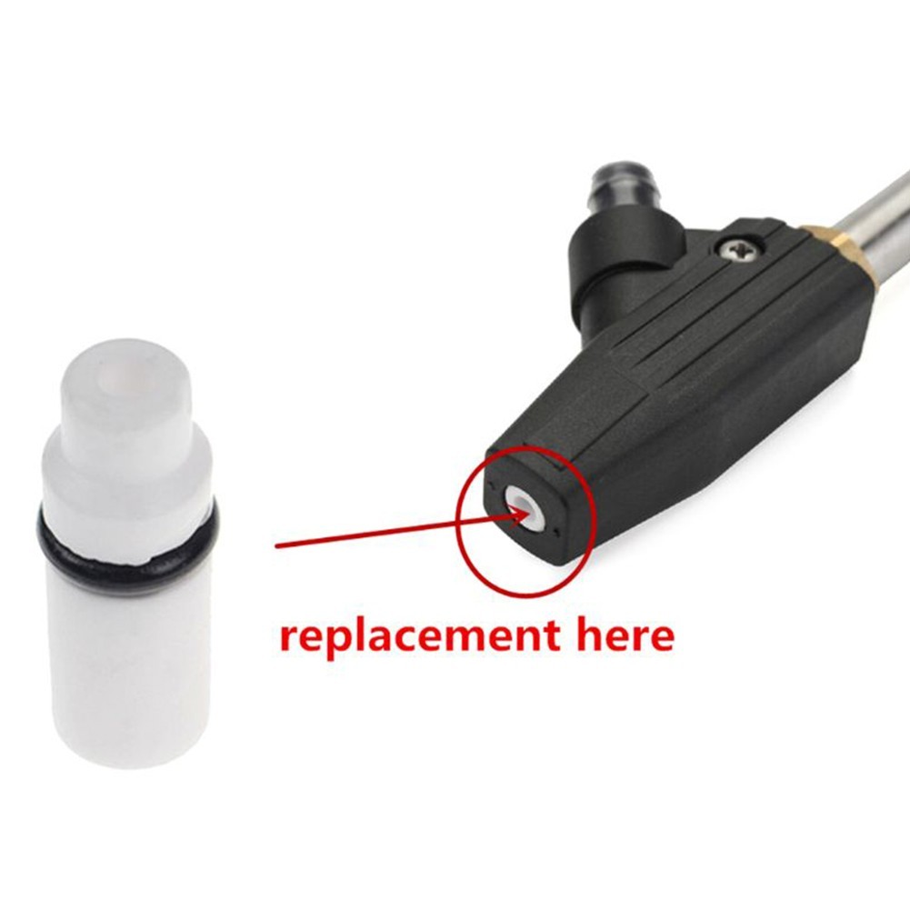 10PCS Sandblaster Nozzles Earthenware Nozzles Sandblast Tip Replacement Tool