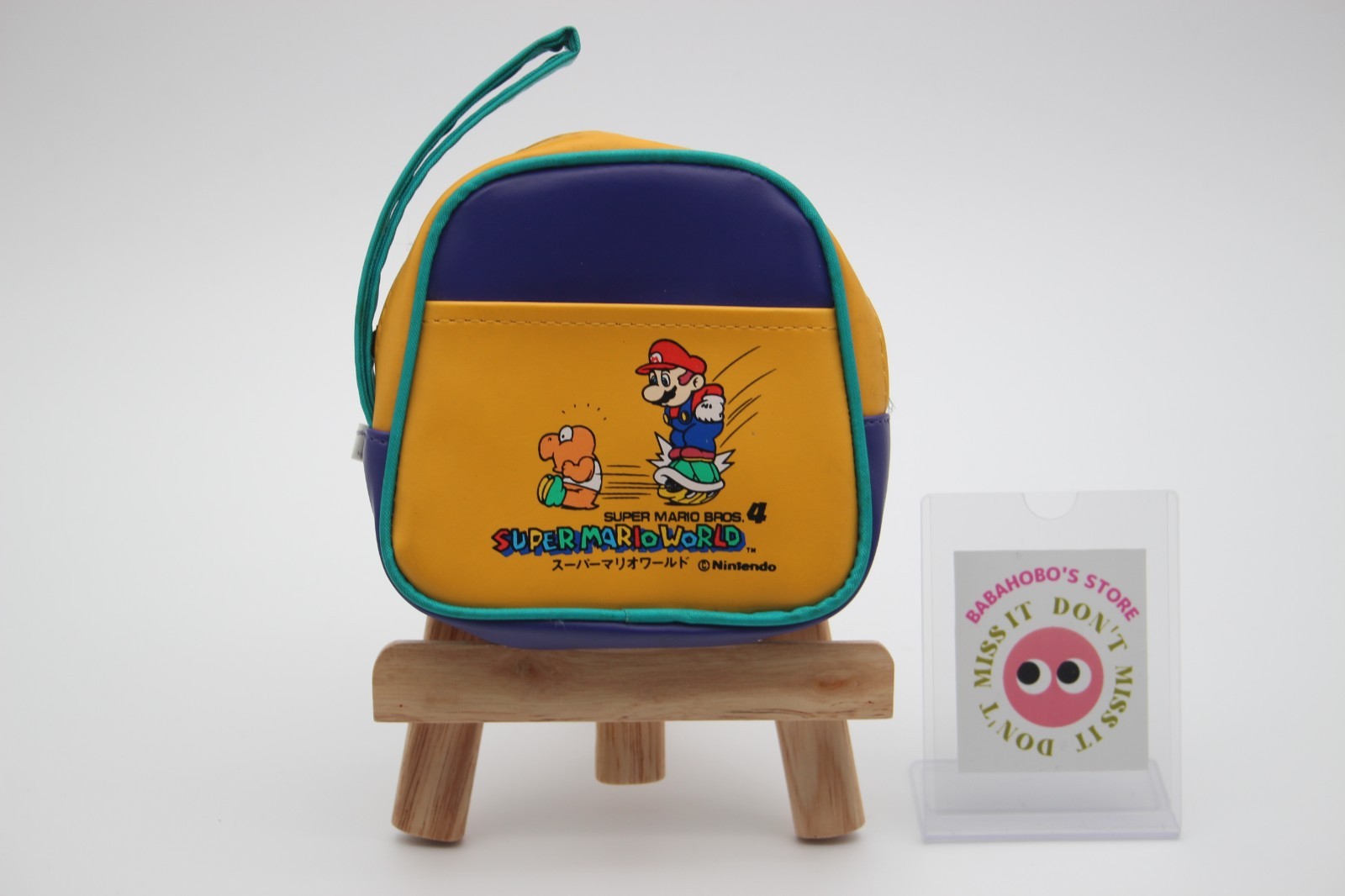 Super Mario Bros. 4 Carrying Case / Pouch by Jareco from Japan 90's Vintage