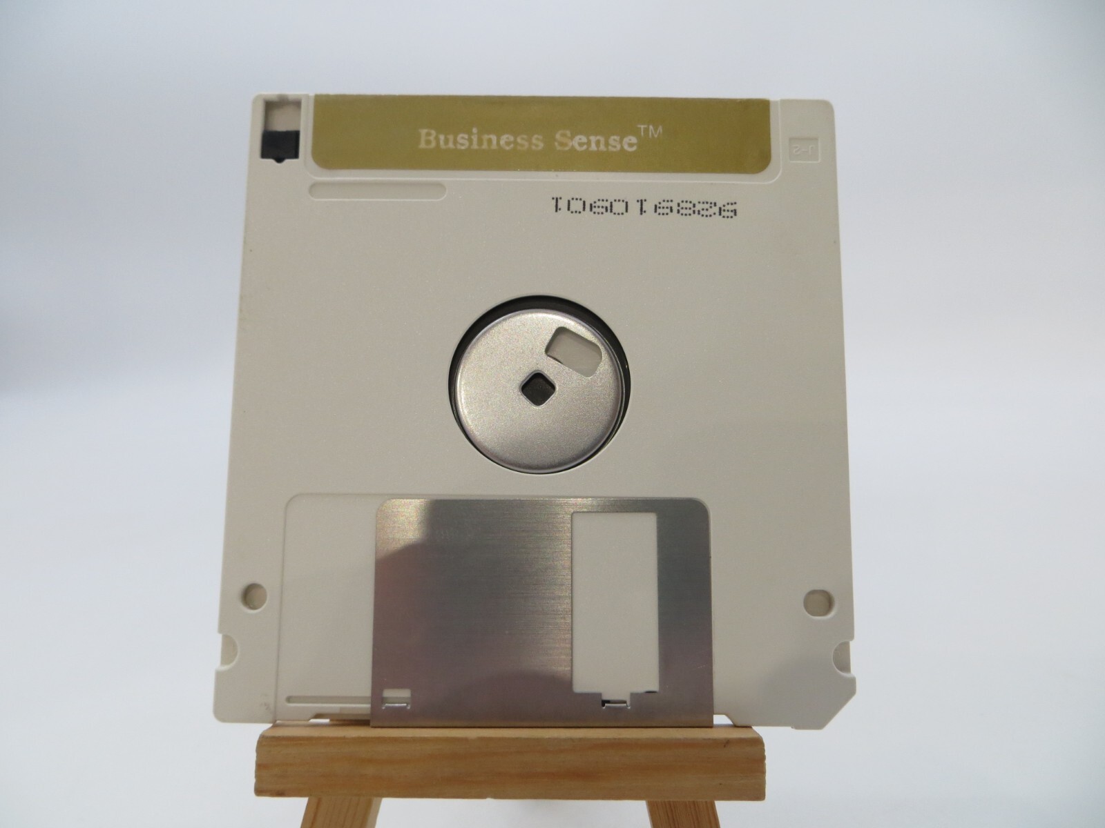 3.5" Floppy Disk BUSINESS SENSE digital, etc. 1989 Computer Program Disc