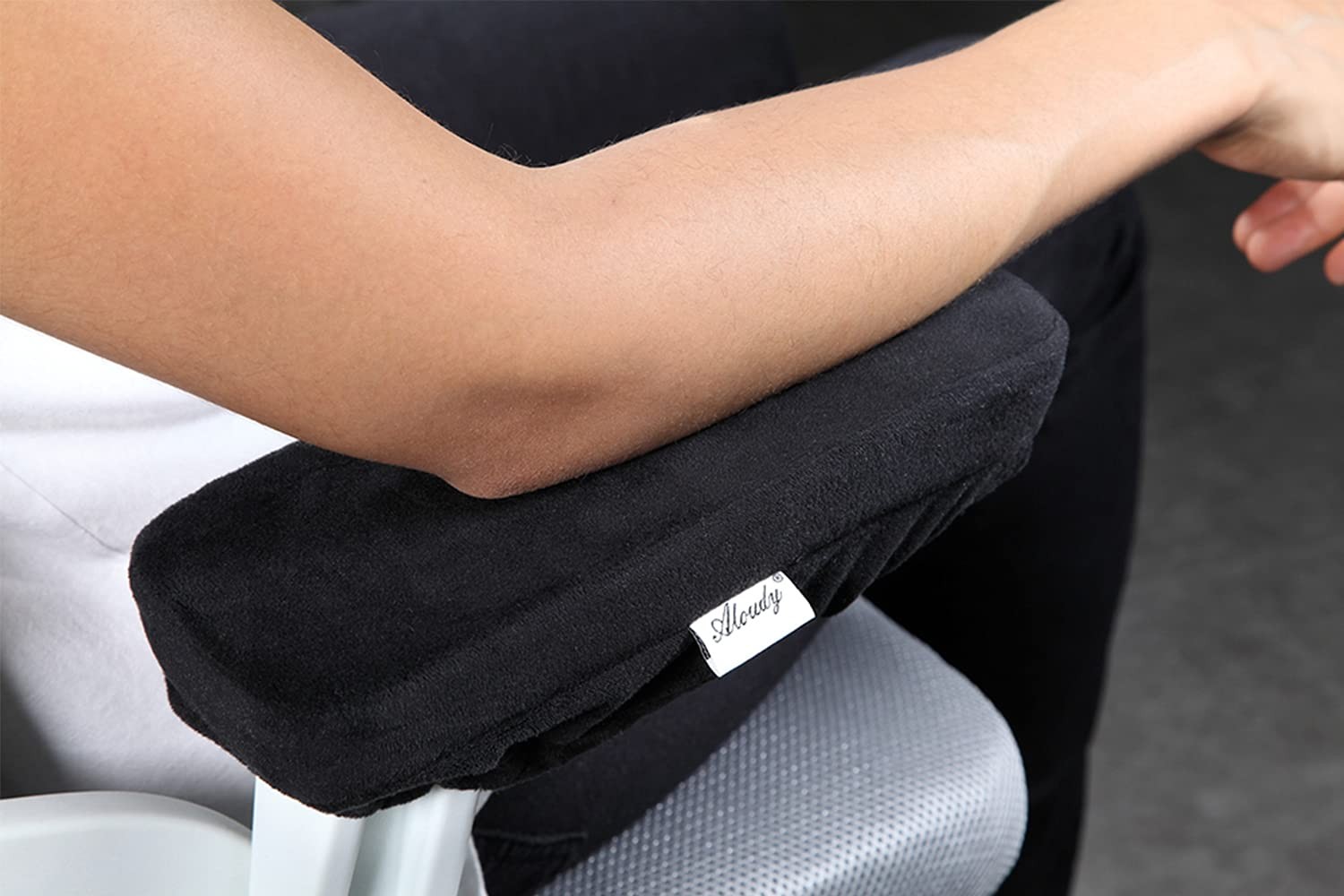 Ergonomic Memory Foam Office Chair Armrest Pads, Comfy Gaming Chair Arm Rest ...