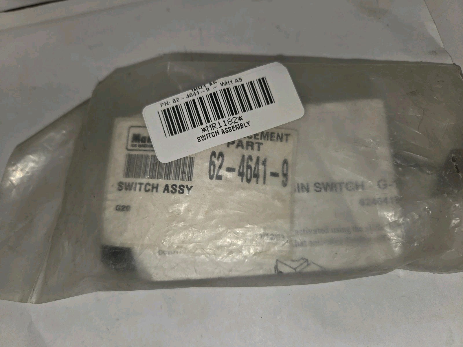 NEW GENUINE MANITOWOC 62-4641-9 SWITCH ASSEMBLY