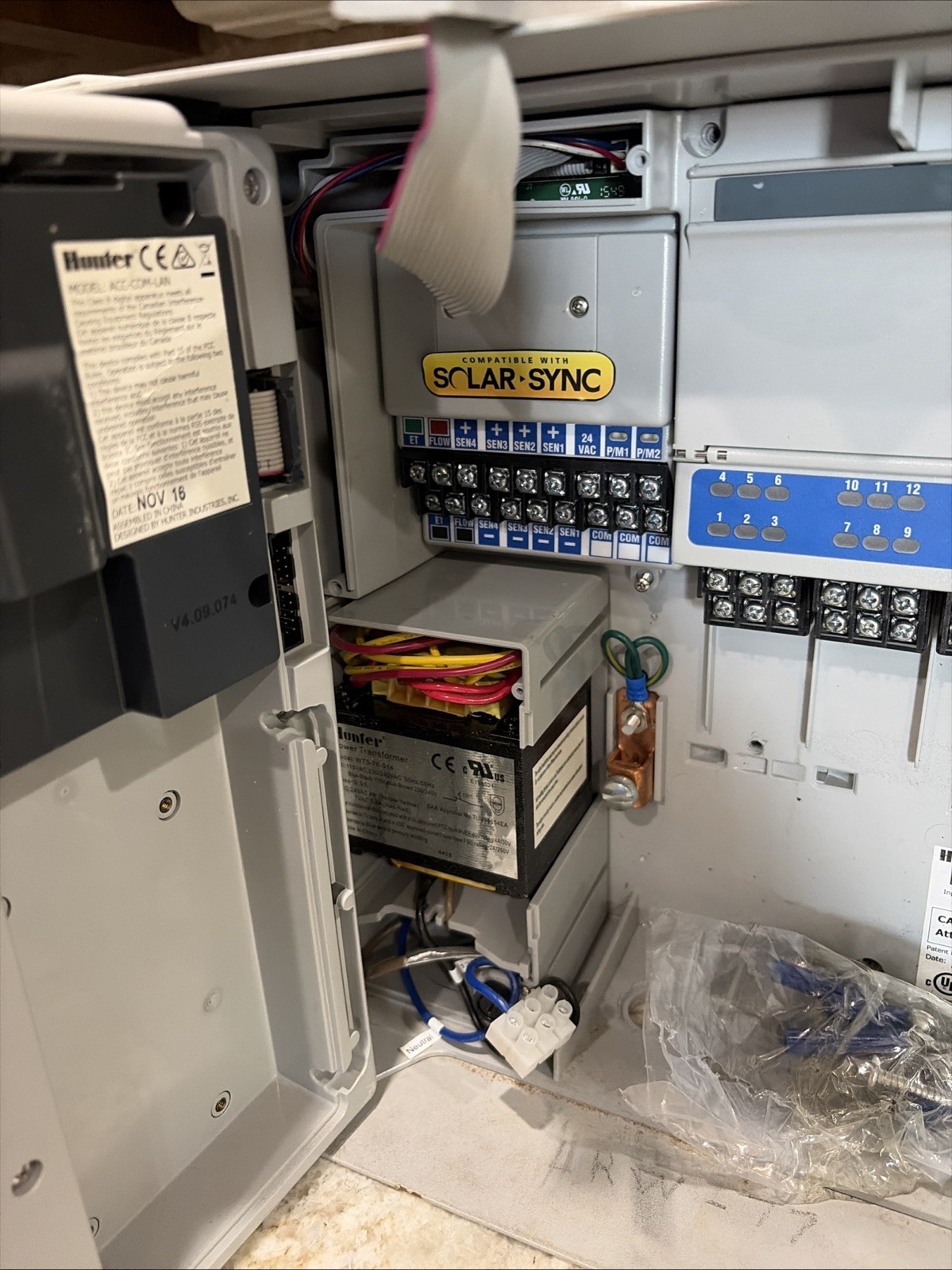 Hunter ACC 1200 Irrigation Controller ACC-1200, 36Programs, Color Display