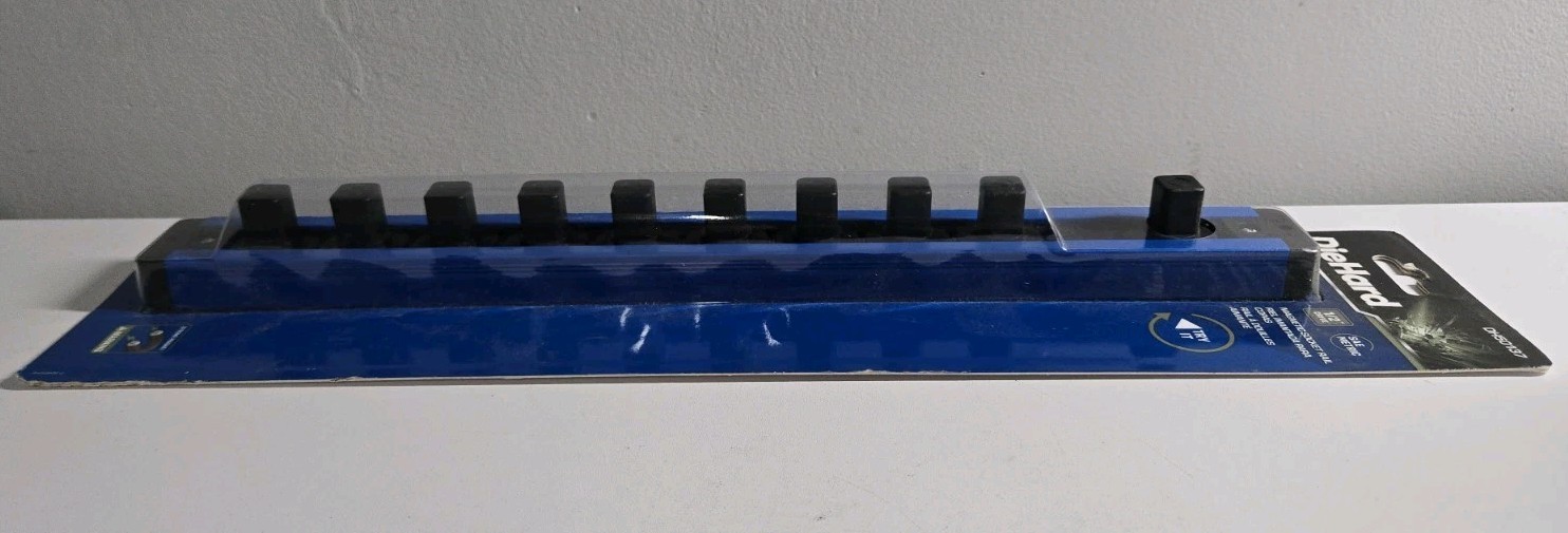 Diehard DH50137 Tools 1/2” Drive Metric Magnetic Socket Rail