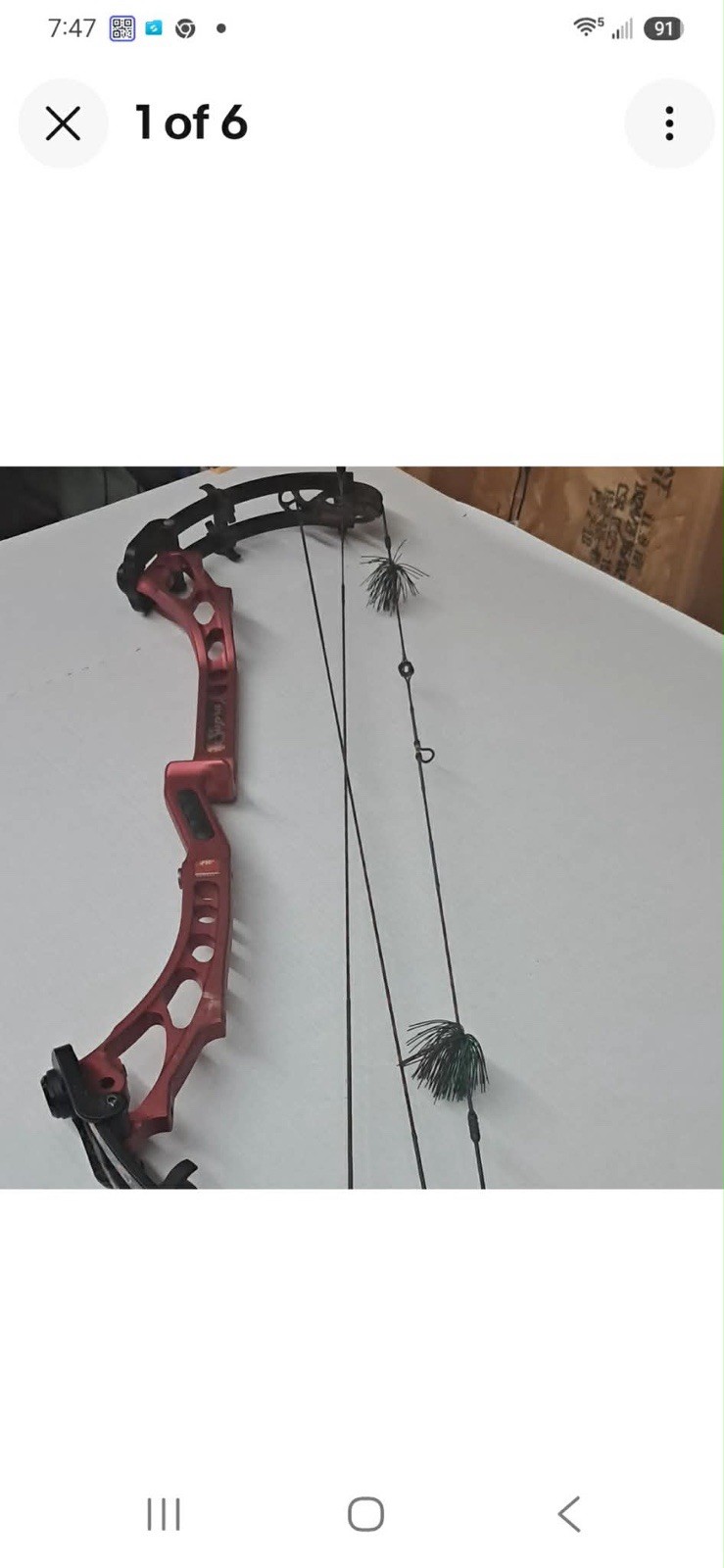 PSE XTech Right Hand Compound Bow 70lb 30in Draw 31in Red/Black Aluminum